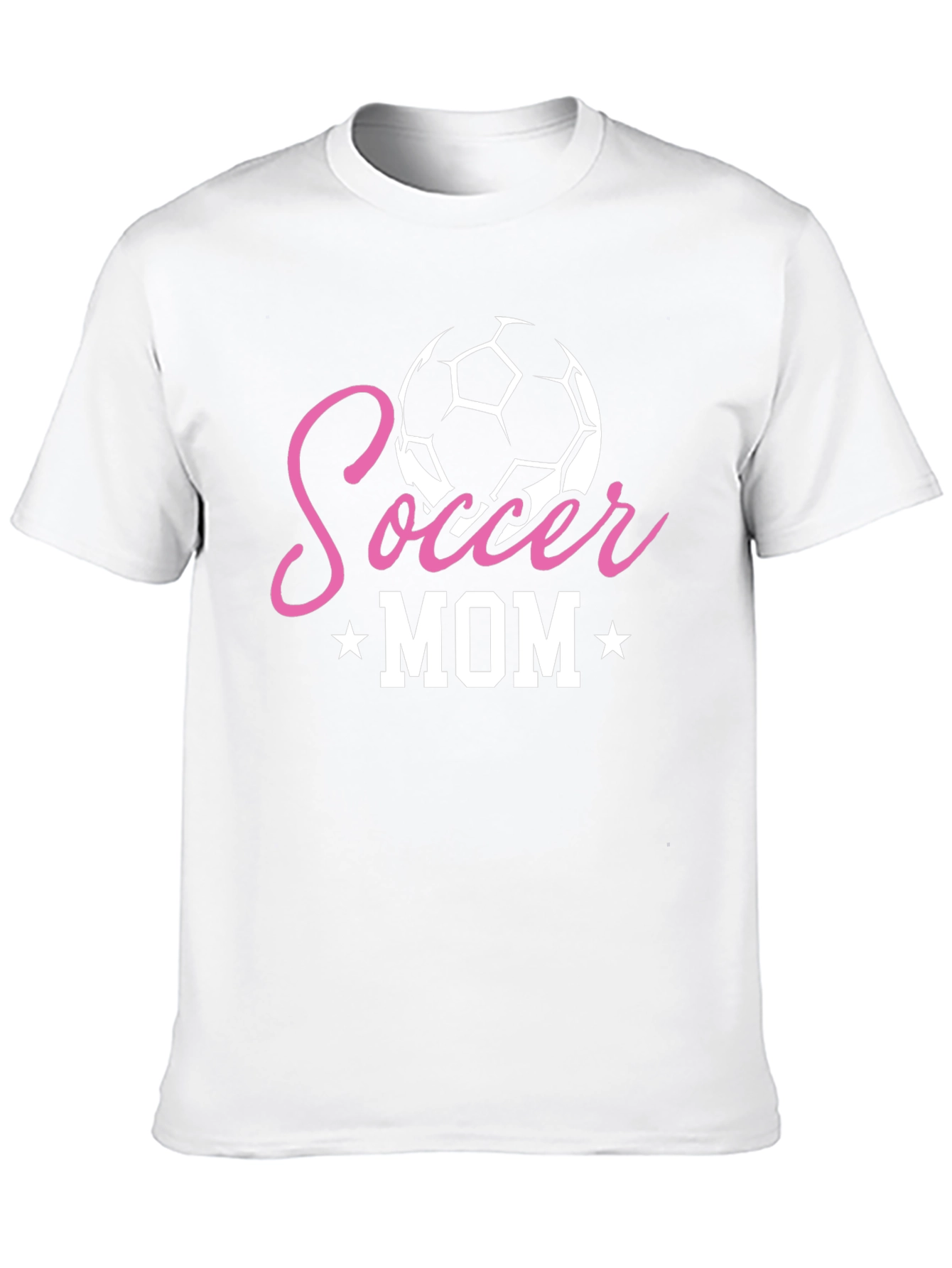 Soccer Mom Graphic T-Shirt - Pink Ball Tee