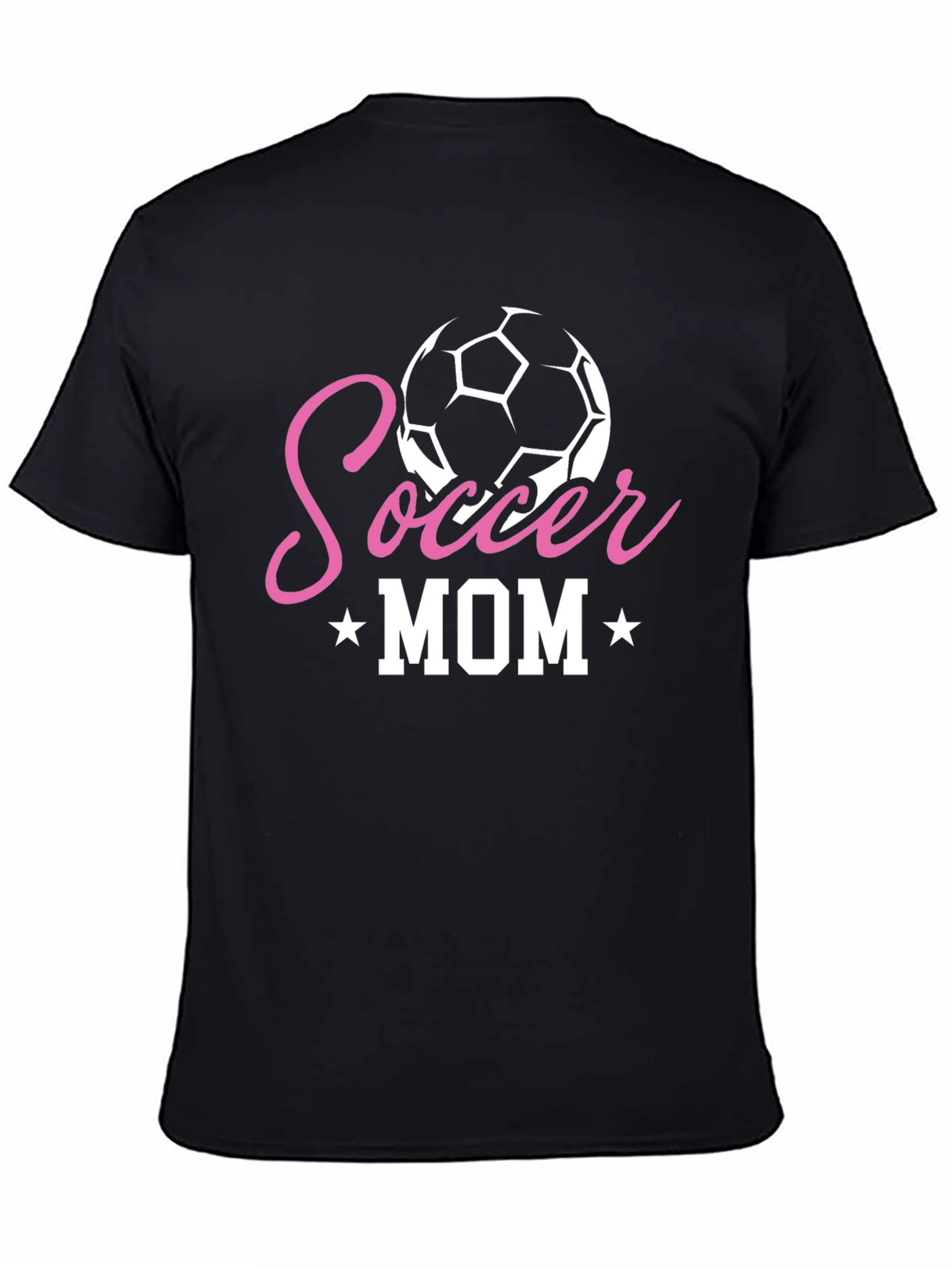 Soccer Mom Graphic T-Shirt - Pink Ball Tee