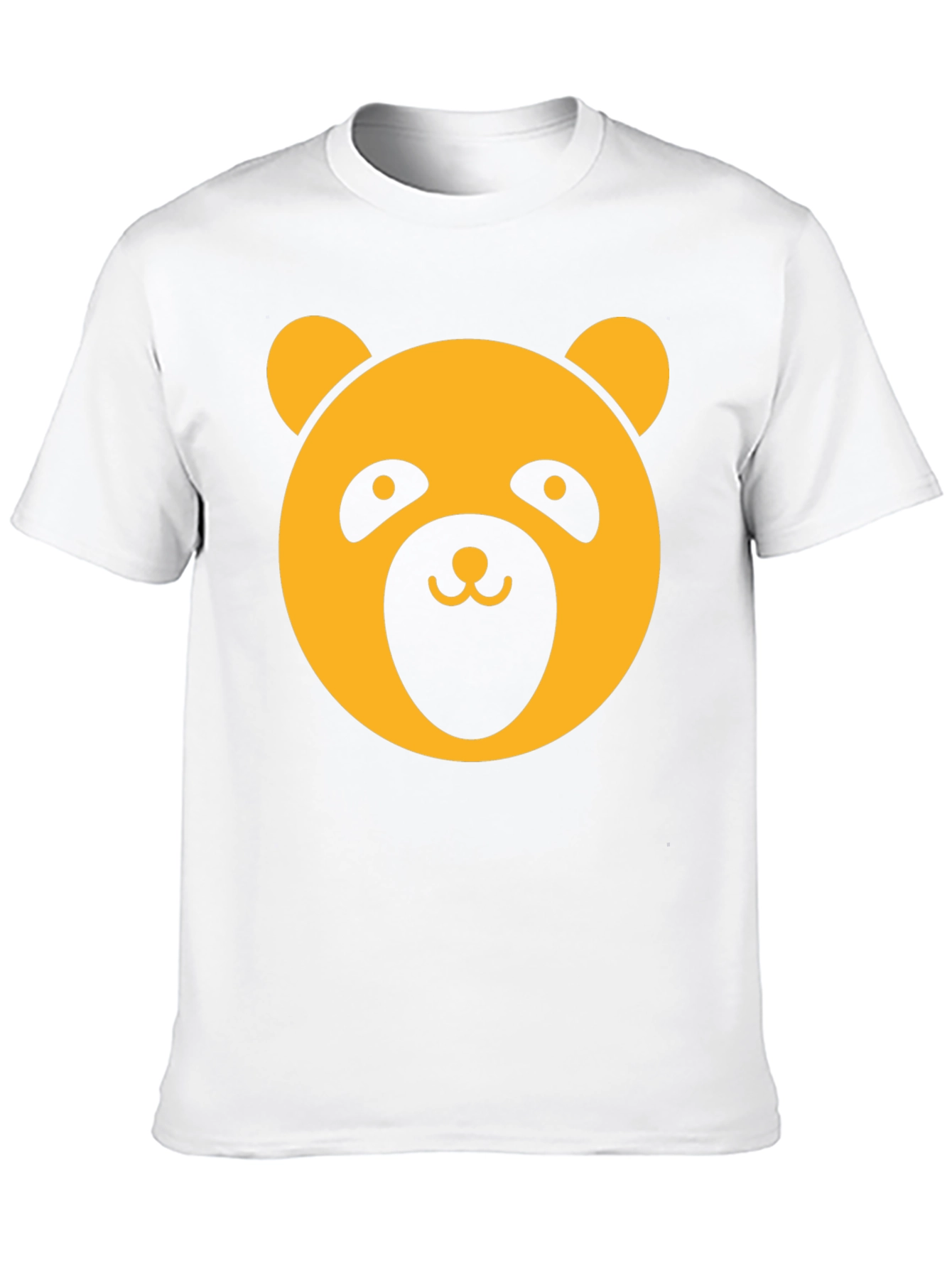 Panda Graphic Tee - Black Crew Neck T-Shirt