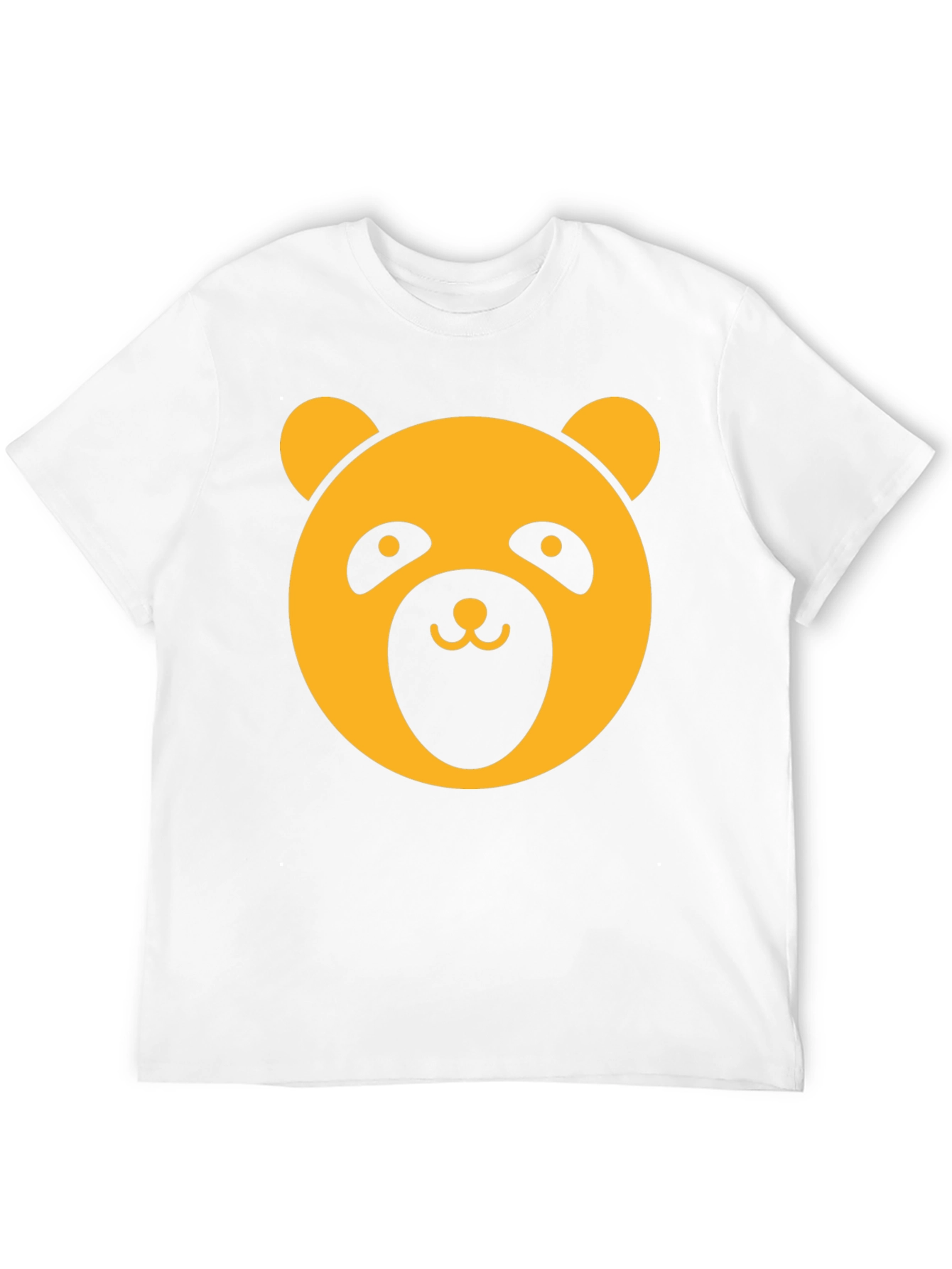 Panda Graphic Tee - Black Crew Neck T-Shirt