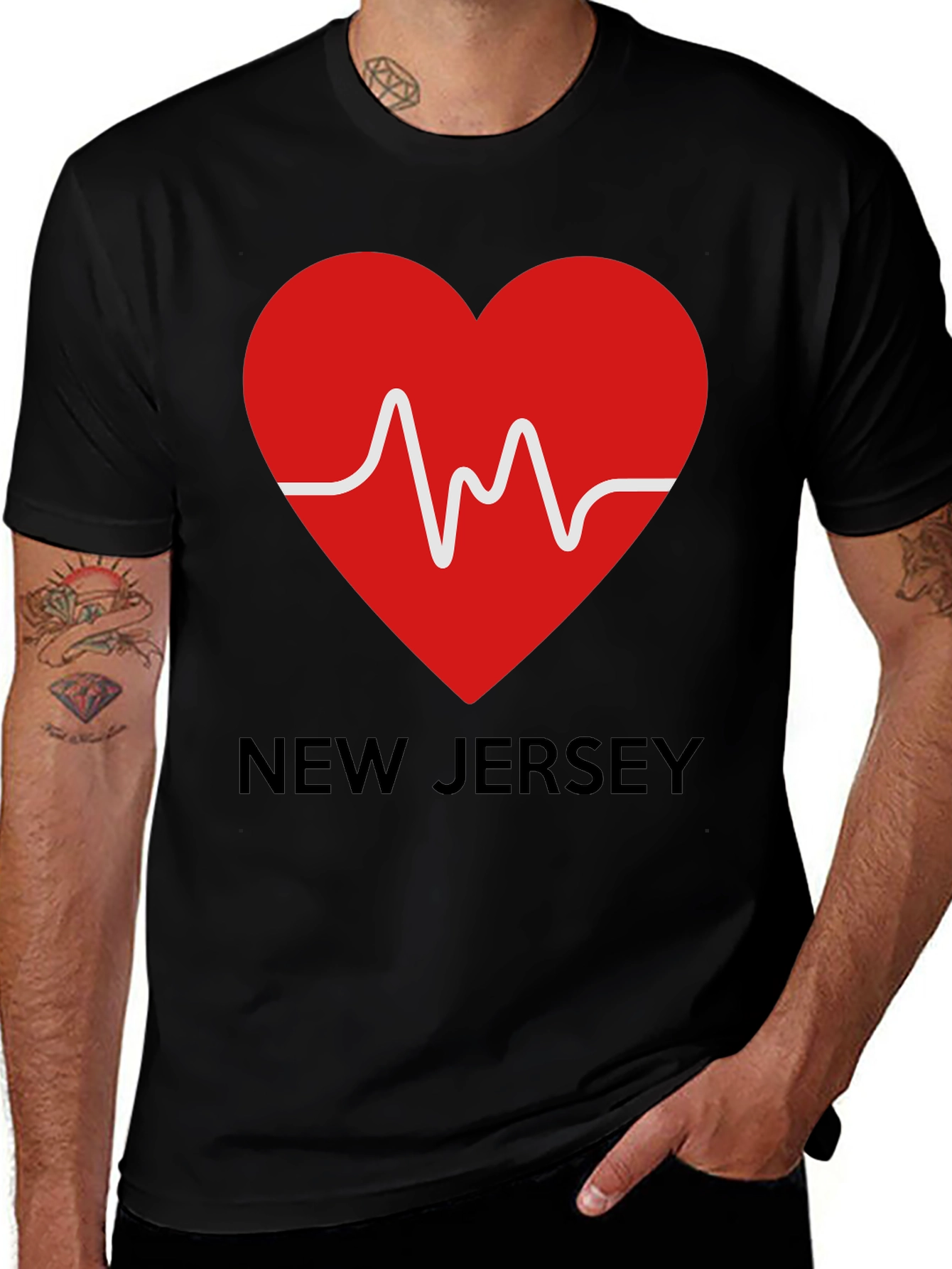 New Jersey Heartbeat T-Shirt