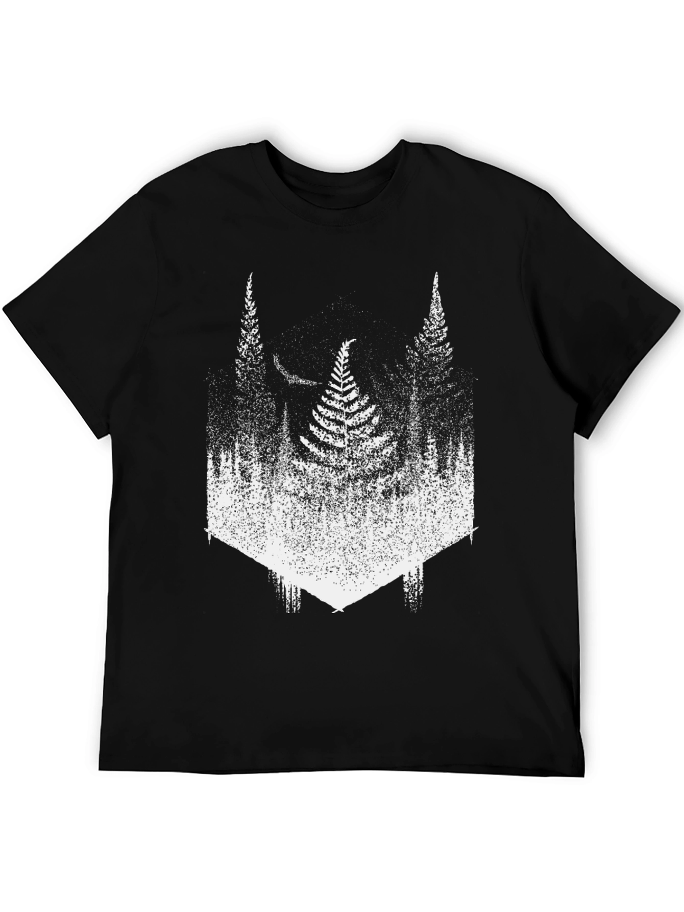 Fern Forest Graphic Tee - Nature Inspired Design