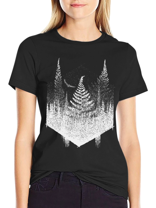 Fern Forest Graphic Tee - Nature Inspired Design