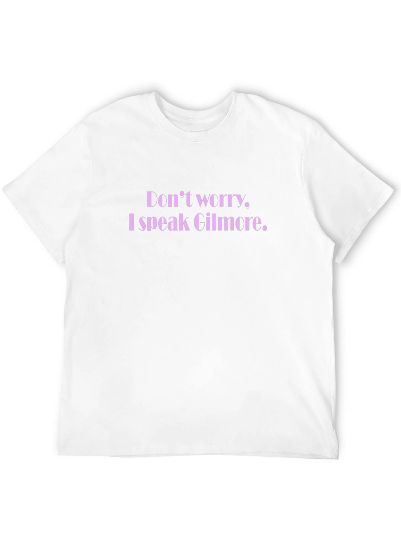 Gilmore Speak T-Shirt - Comfort and Style