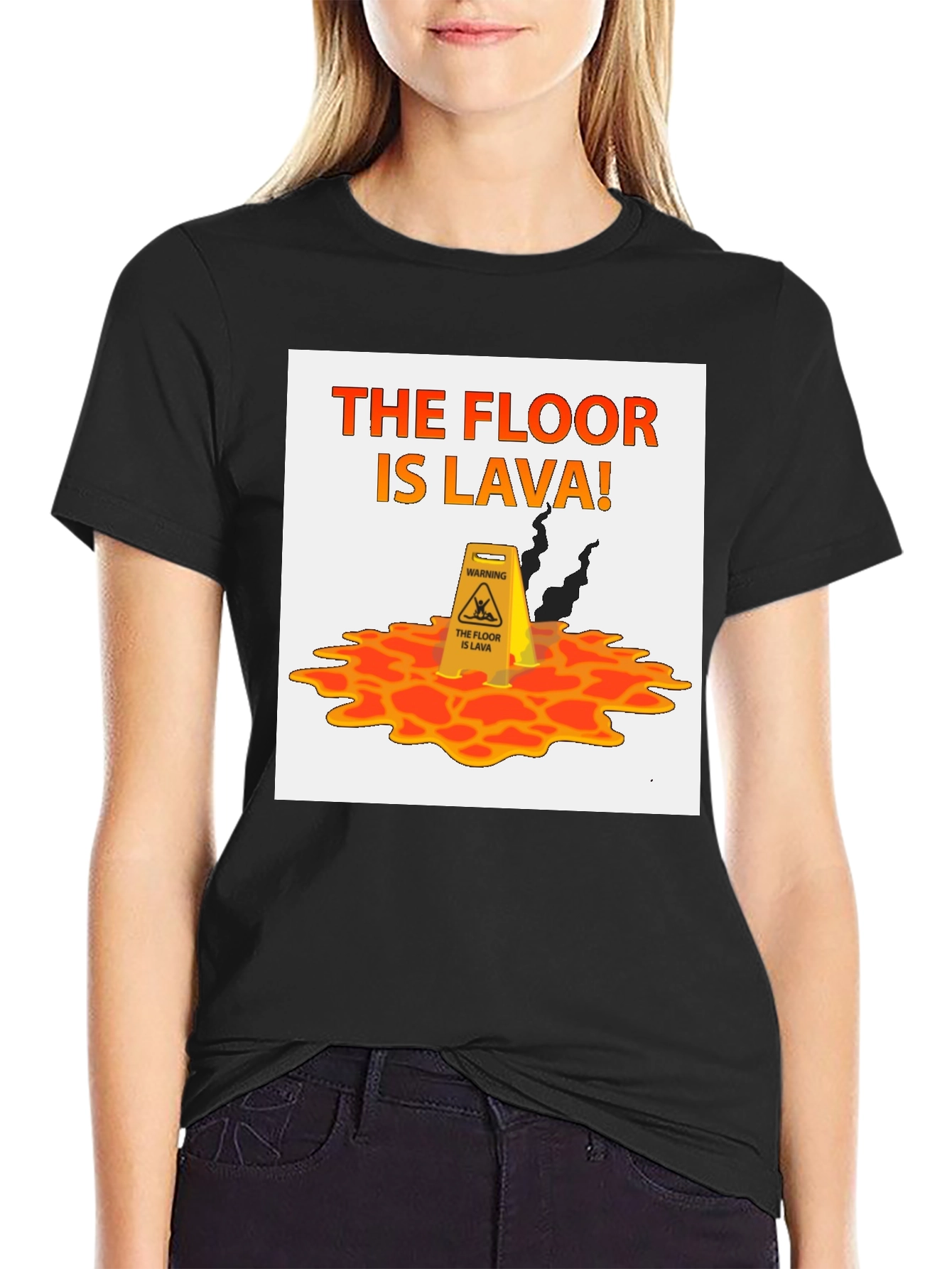 The Floor Is Lava T-Shirt - Novelty Design