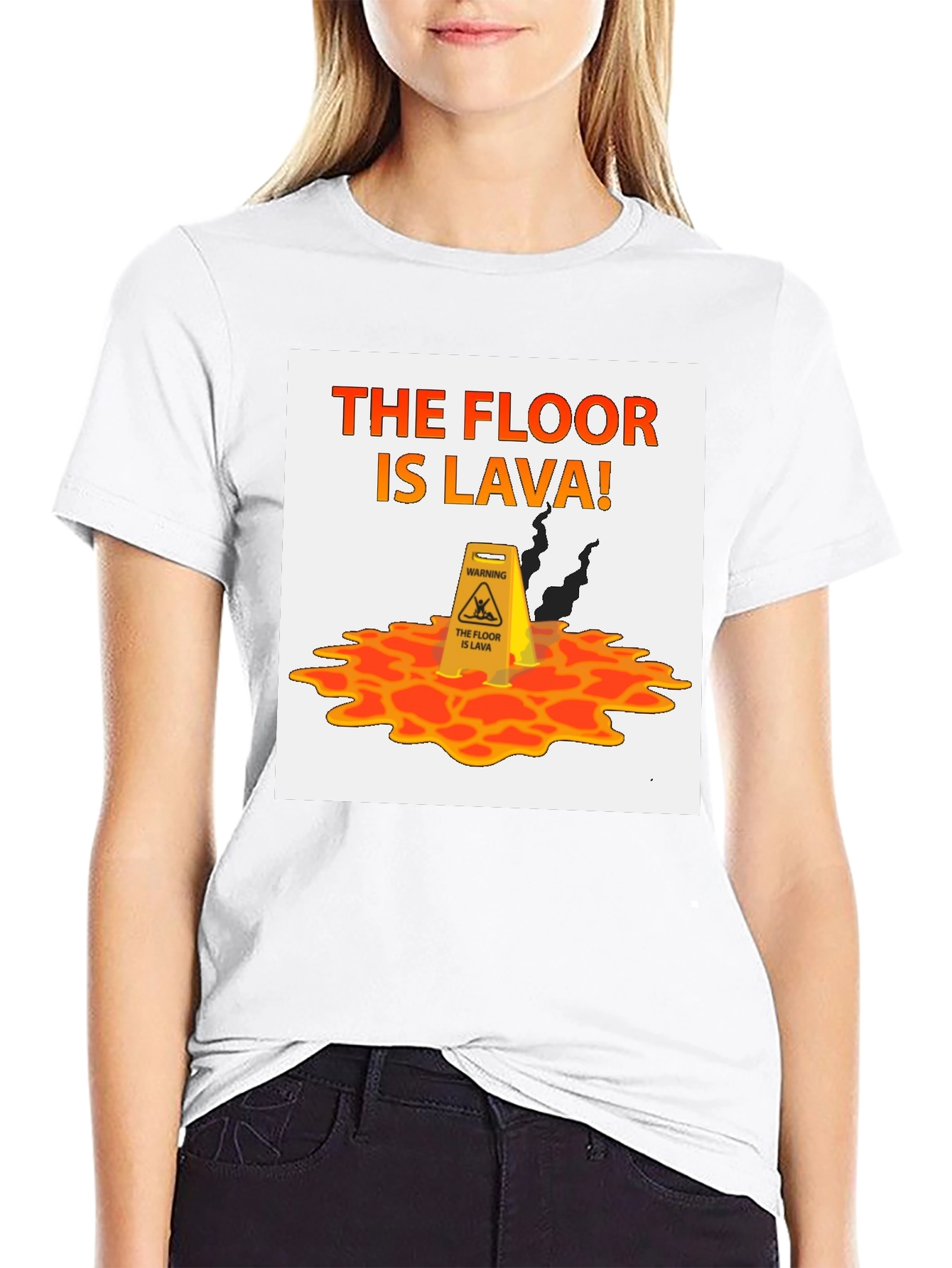 The Floor Is Lava T-Shirt - Novelty Design