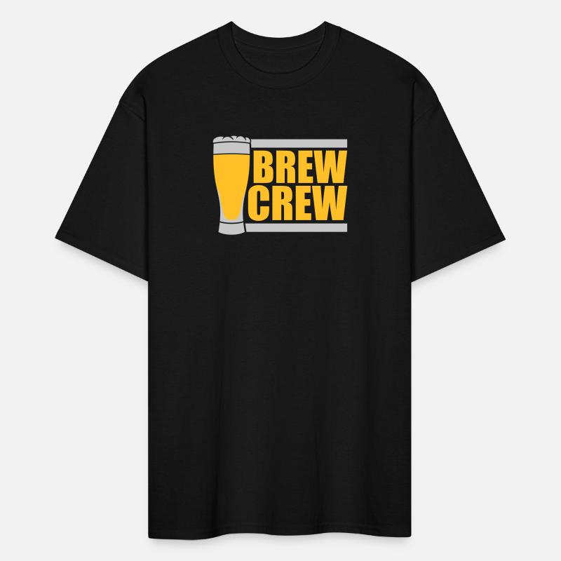 Brew Crew Bierglas Spruch