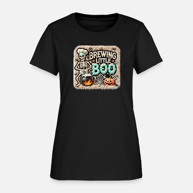 Brewing Little Boo Announcement - Halloween Themed