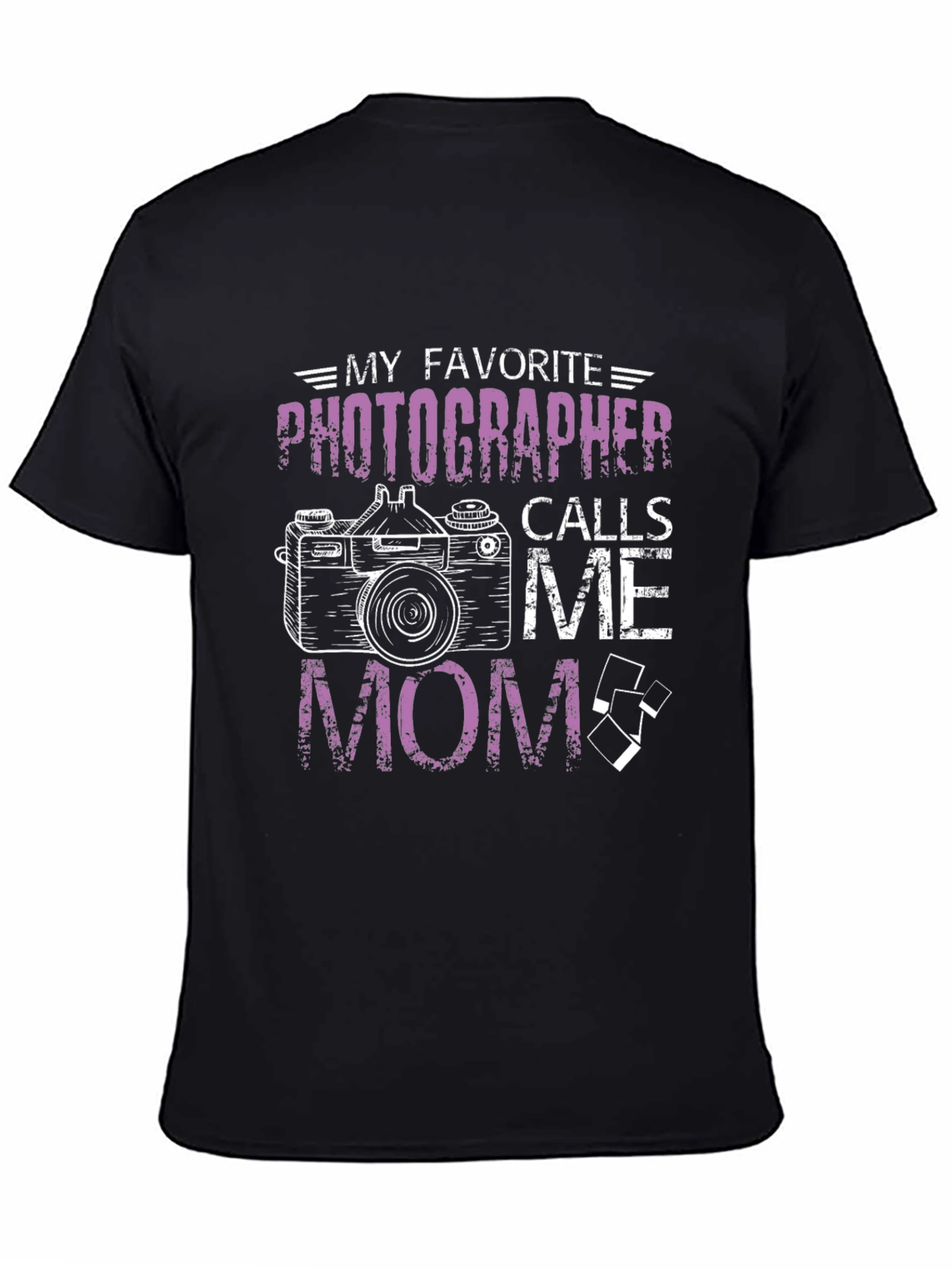 Photographer Mom T-Shirt - Gift for Camera Lovers