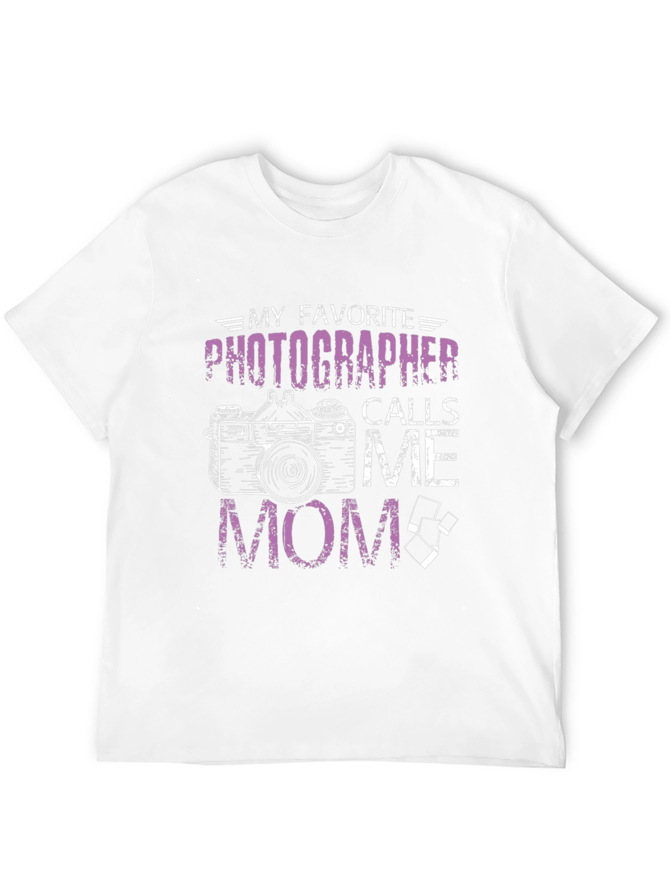 Photographer Mom T-Shirt - Gift for Camera Lovers