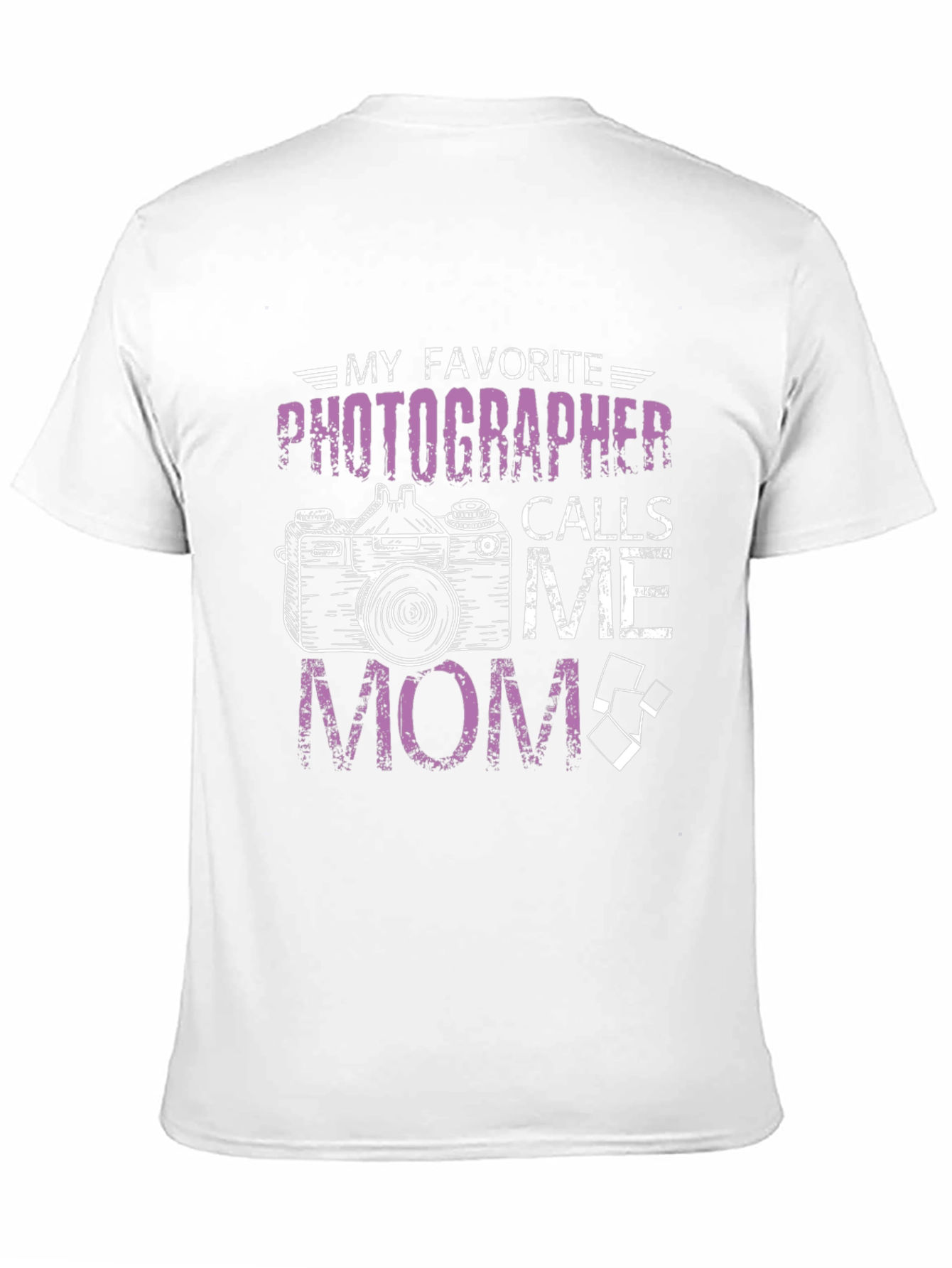 Photographer Mom T-Shirt - Gift for Camera Lovers