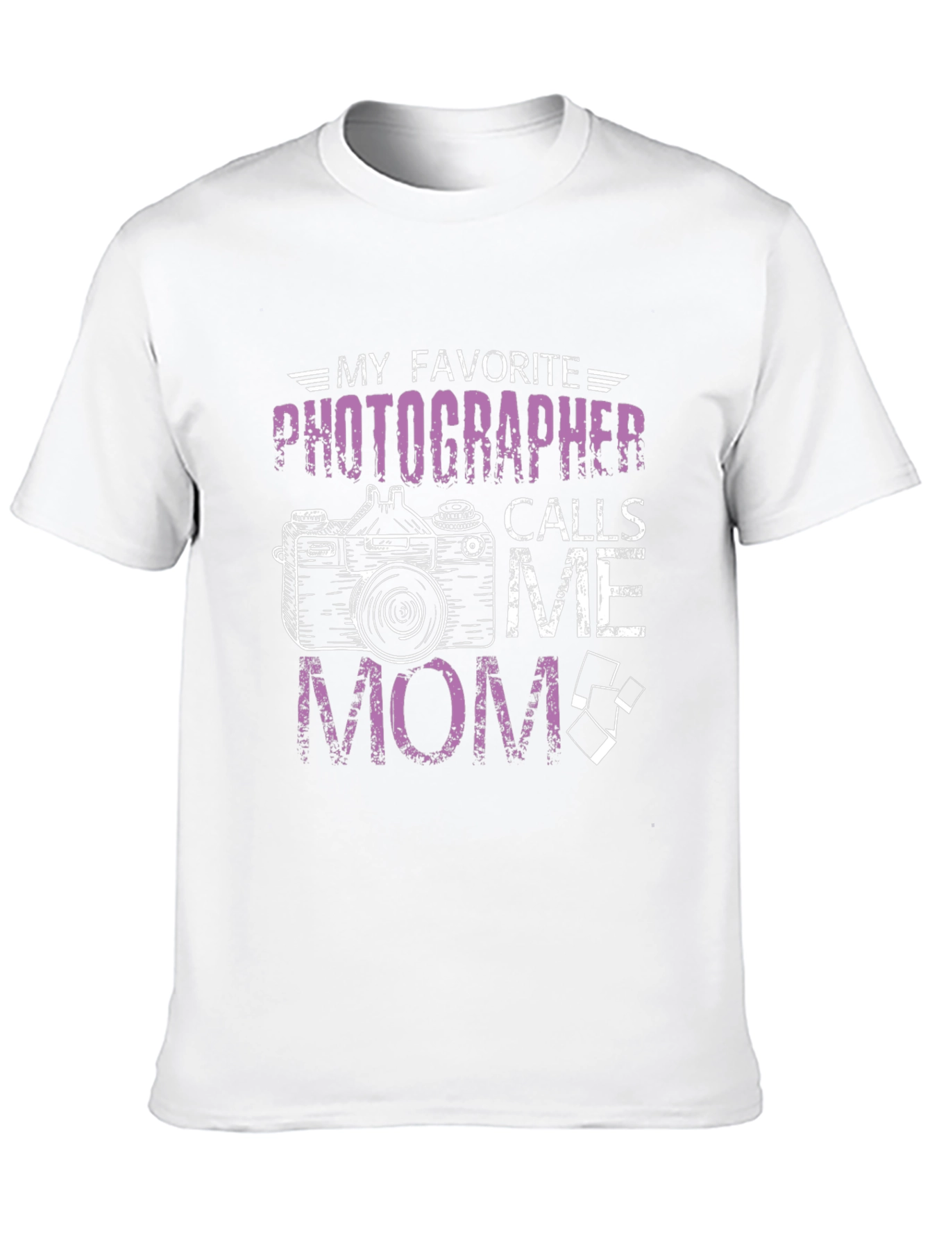 Photographer Mom T-Shirt - Gift for Camera Lovers