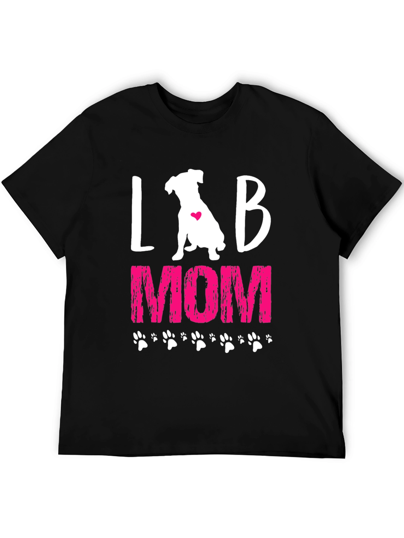 Lab Mom T-Shirt - Cute Dog Lover Tee