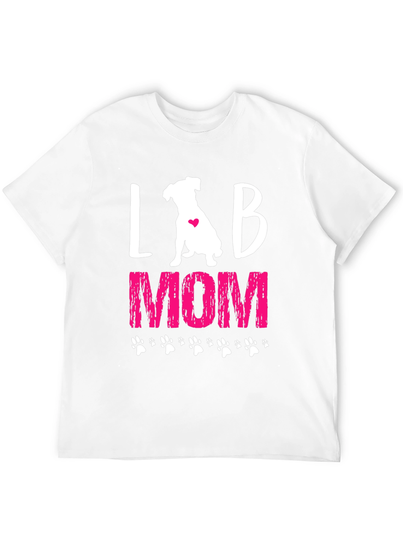 Lab Mom T-Shirt - Cute Dog Lover Tee