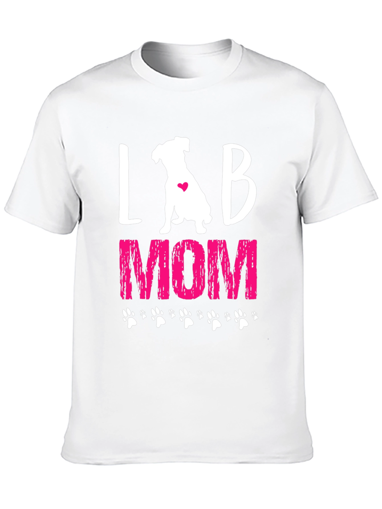 Lab Mom T-Shirt - Cute Dog Lover Tee