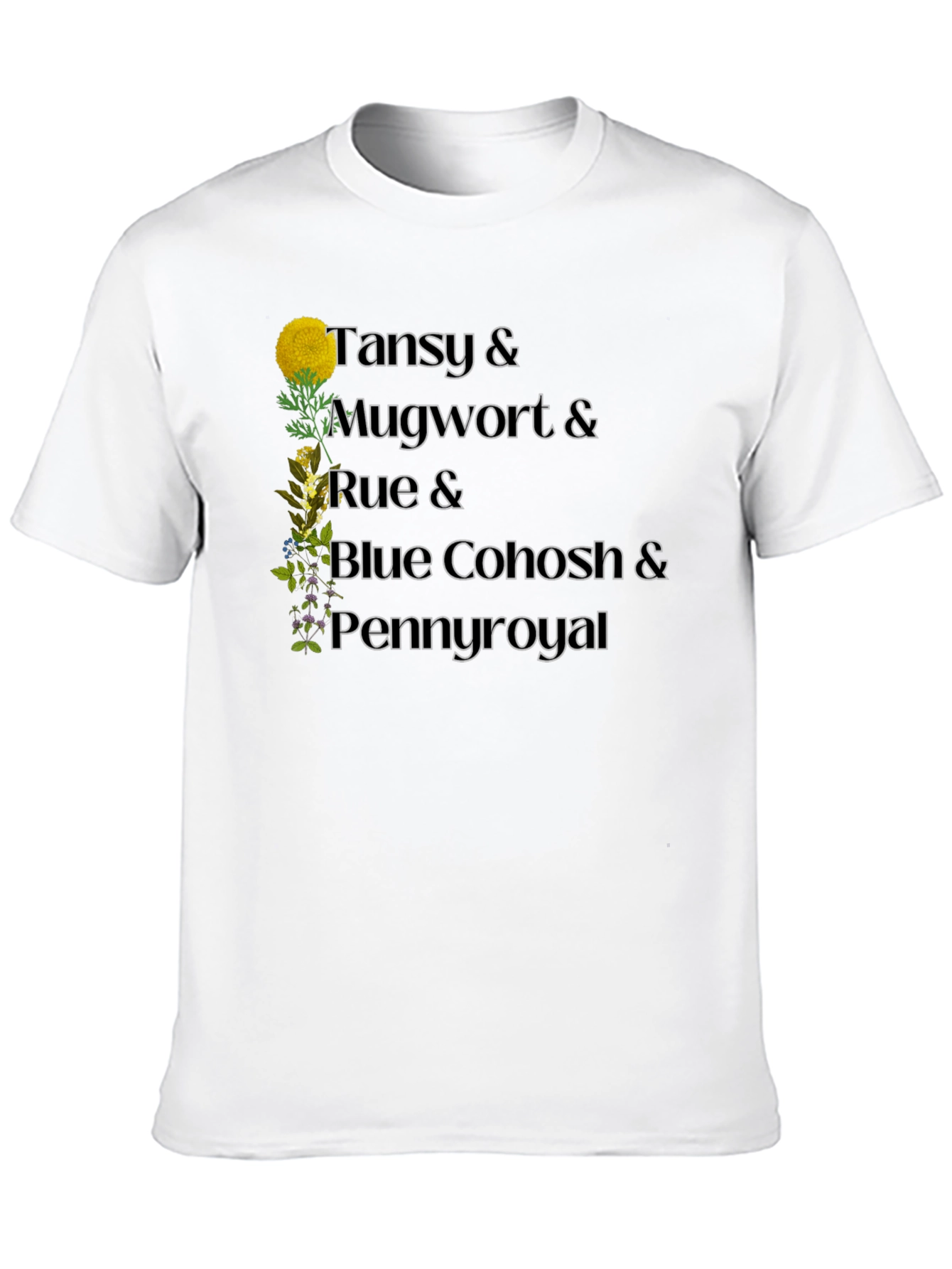 Tansy & Mugwort Plant Lover T-Shirt