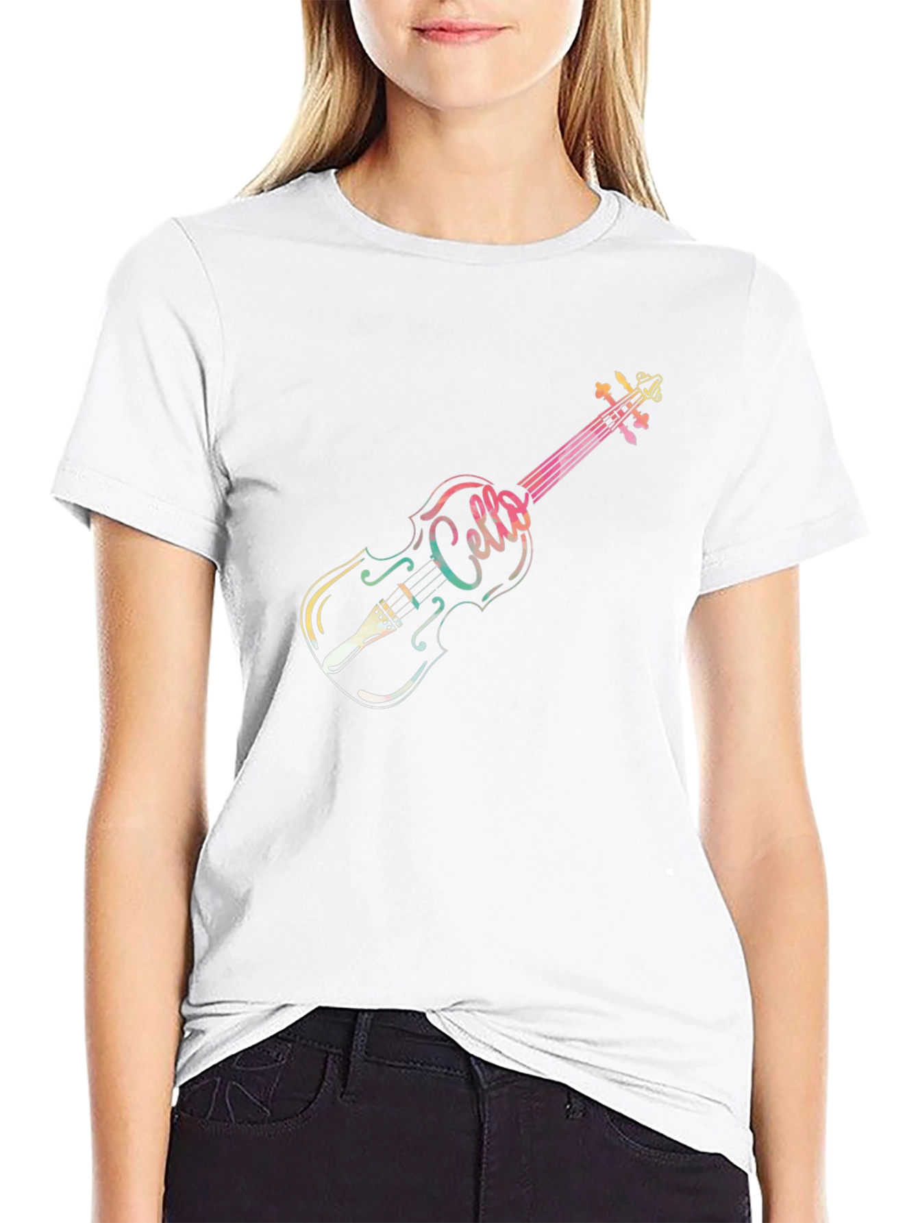 Cello Musical Instrument T-Shirt - Unique Design