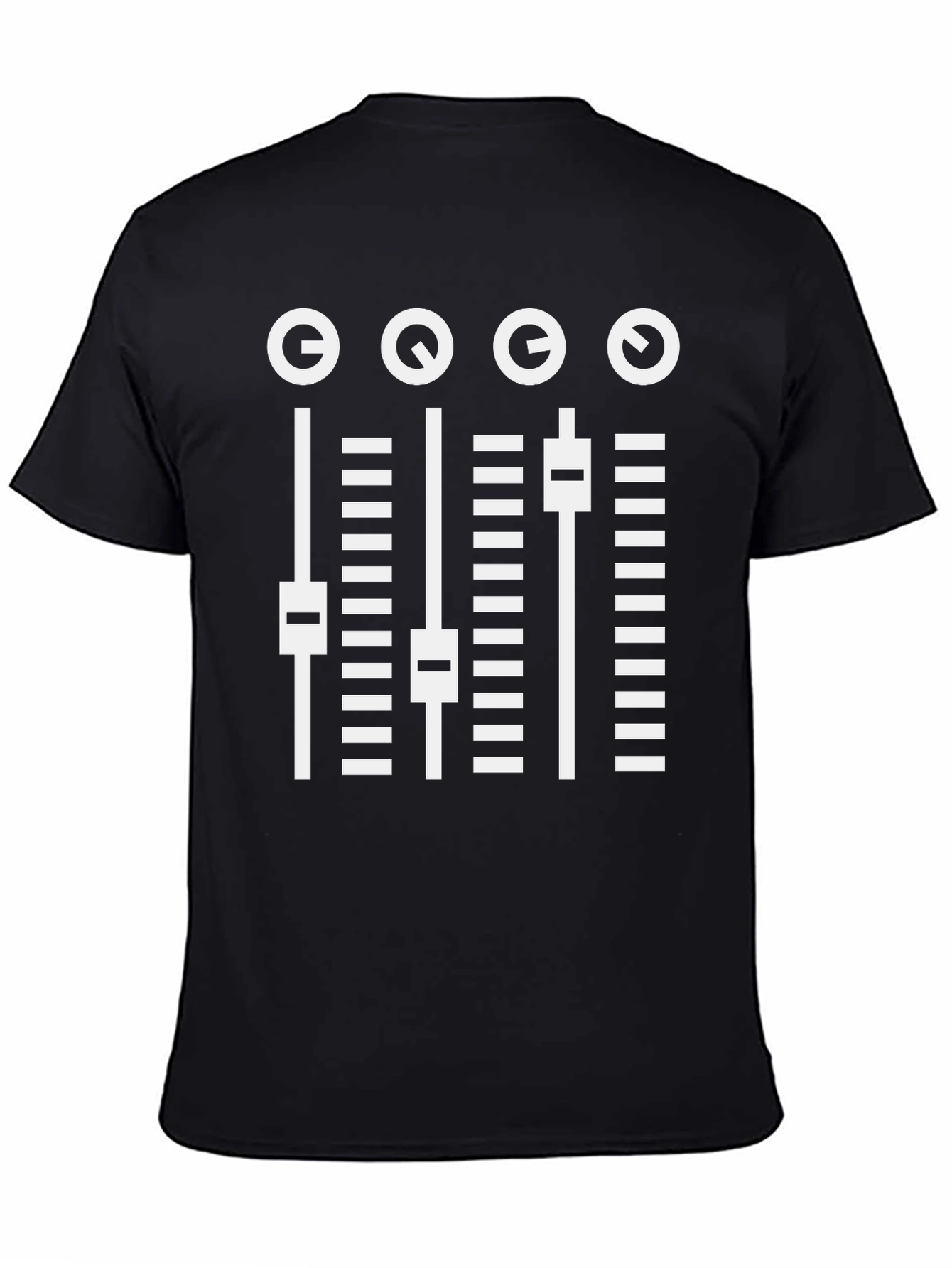 DJ Mixer T-Shirt - Black Graphic Tee