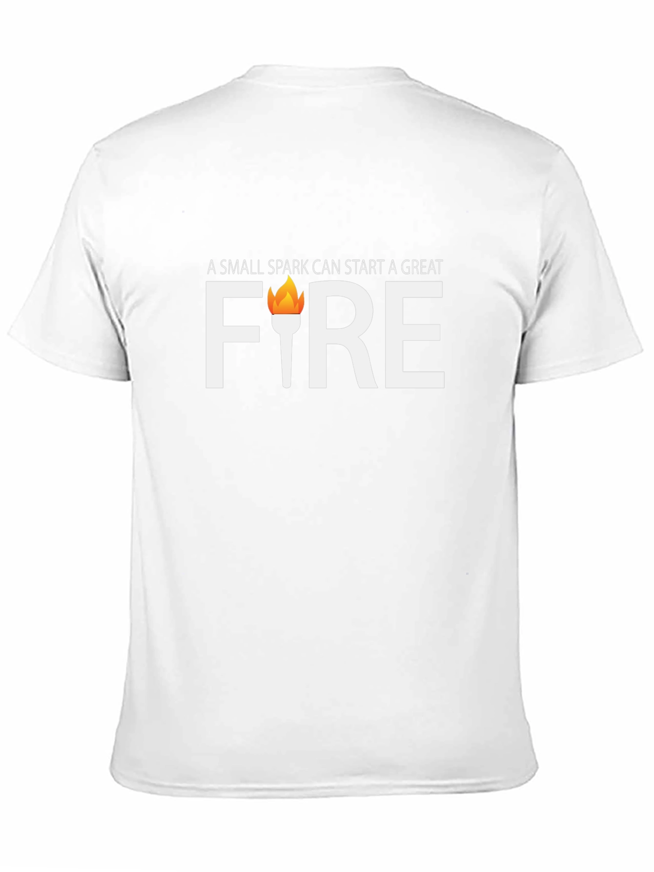 Inspirational Fire Graphic T-Shirt
