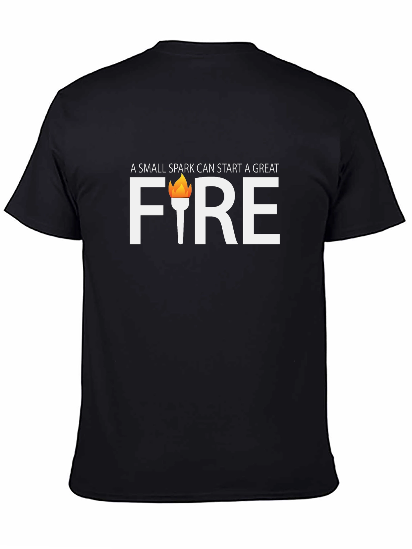 Inspirational Fire Graphic T-Shirt