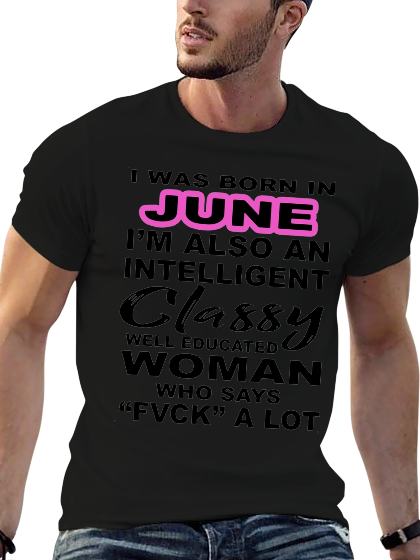 June Birthday Classy Woman T-Shirt