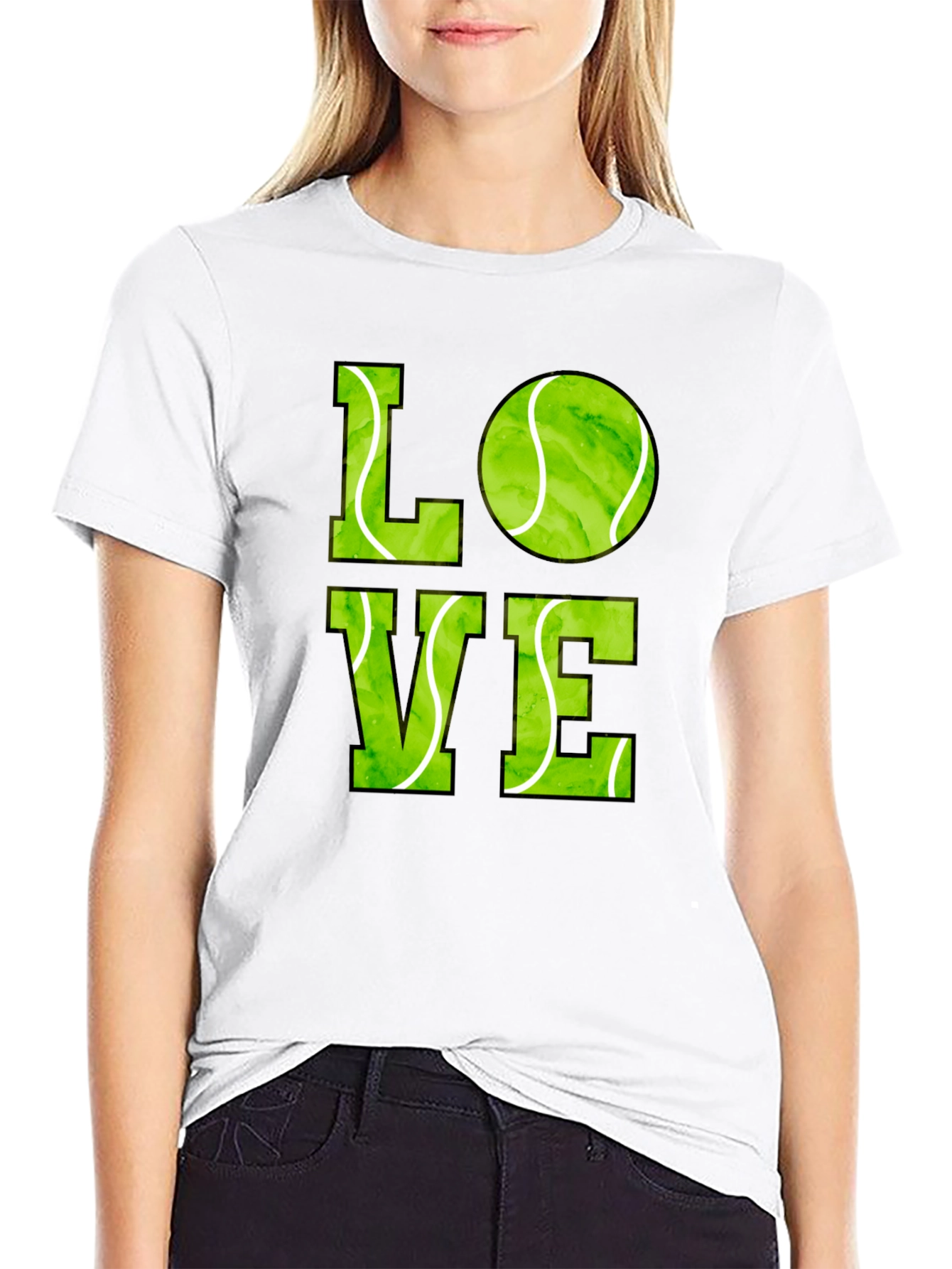 Tennis Love Graphic T-Shirt - Sports Lover Tee