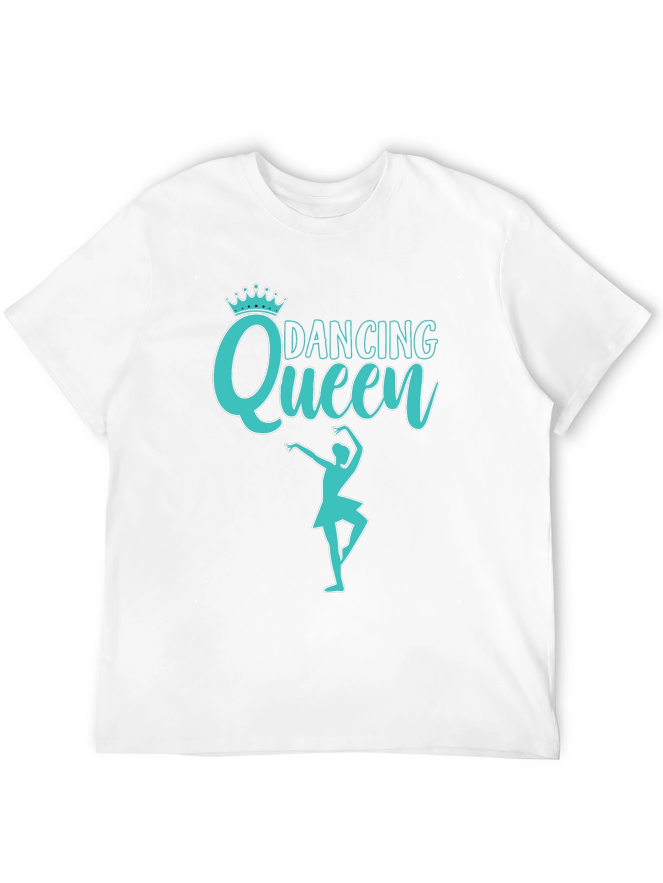 Dancing Queen Black Graphic T-Shirt