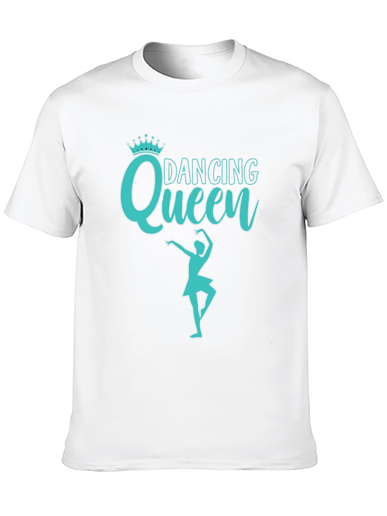 Dancing Queen Black Graphic T-Shirt