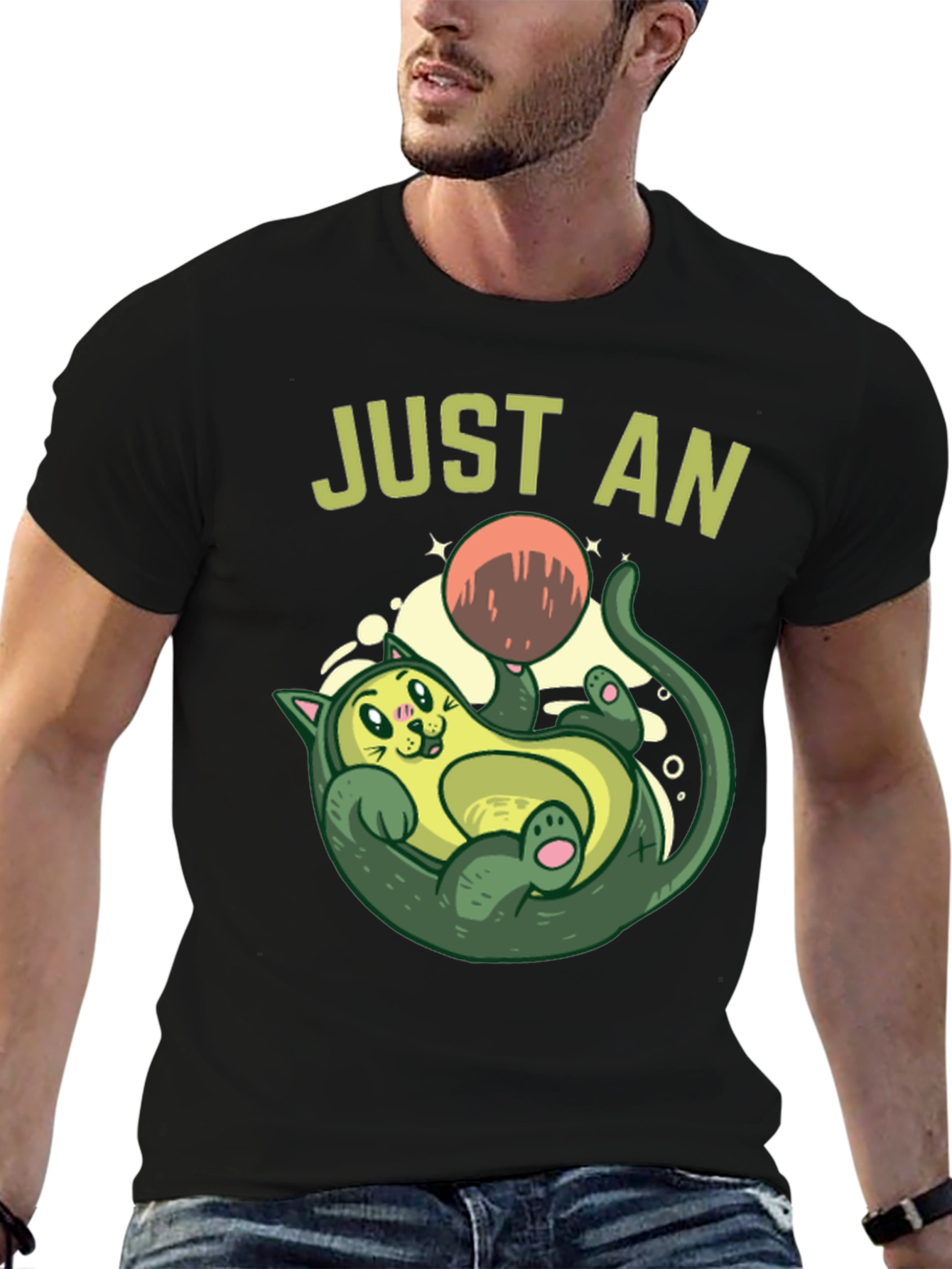 Avocado Cat Lover T-Shirt - Just An Avocato!
