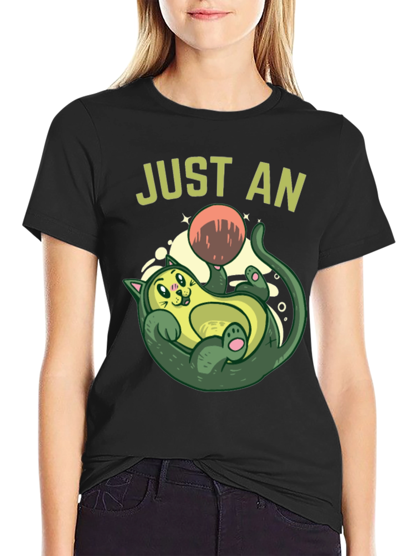 Avocado Cat Lover T-Shirt - Just An Avocato!