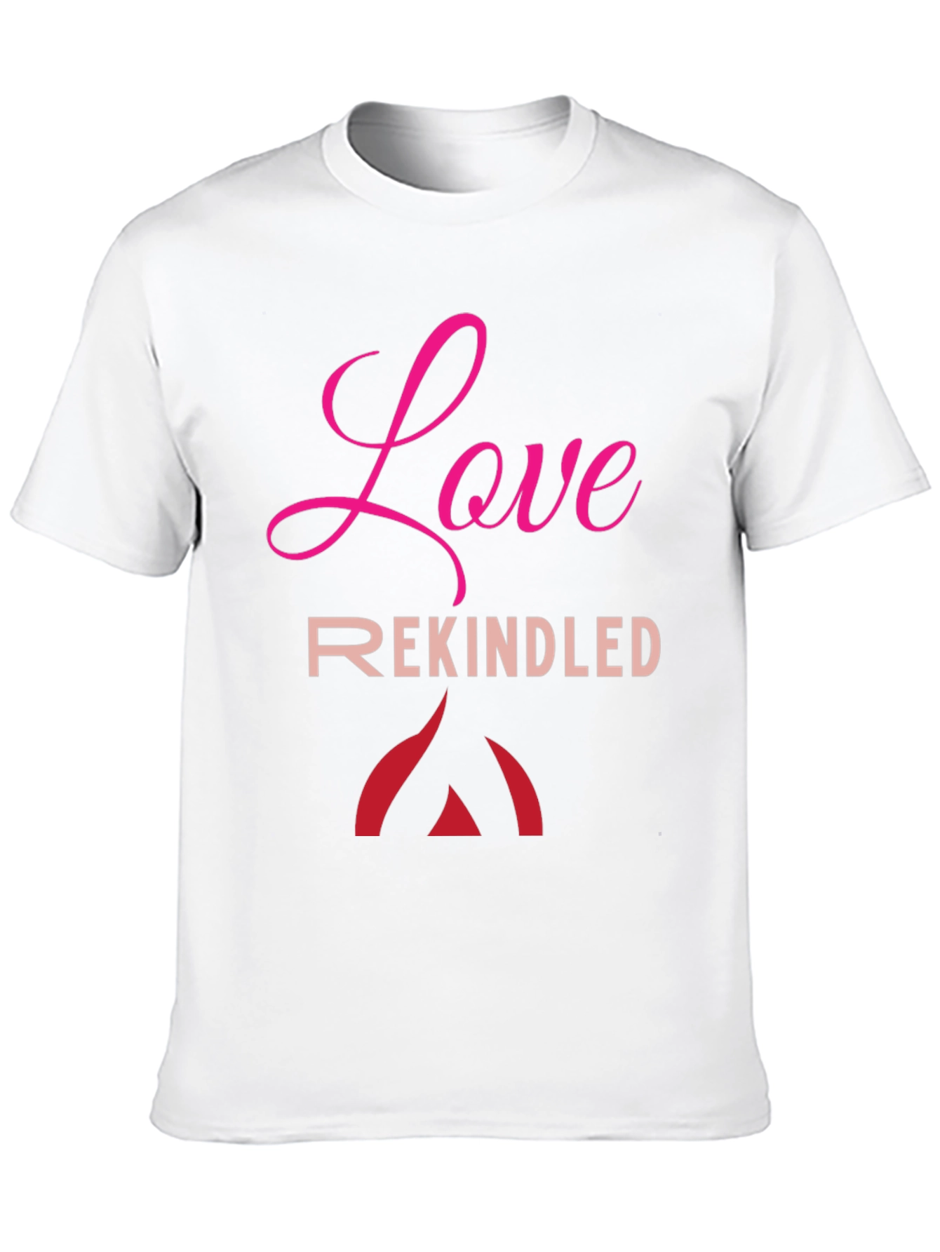 Love Rekindled Graphic Tee - Black Cotton T-Shirt