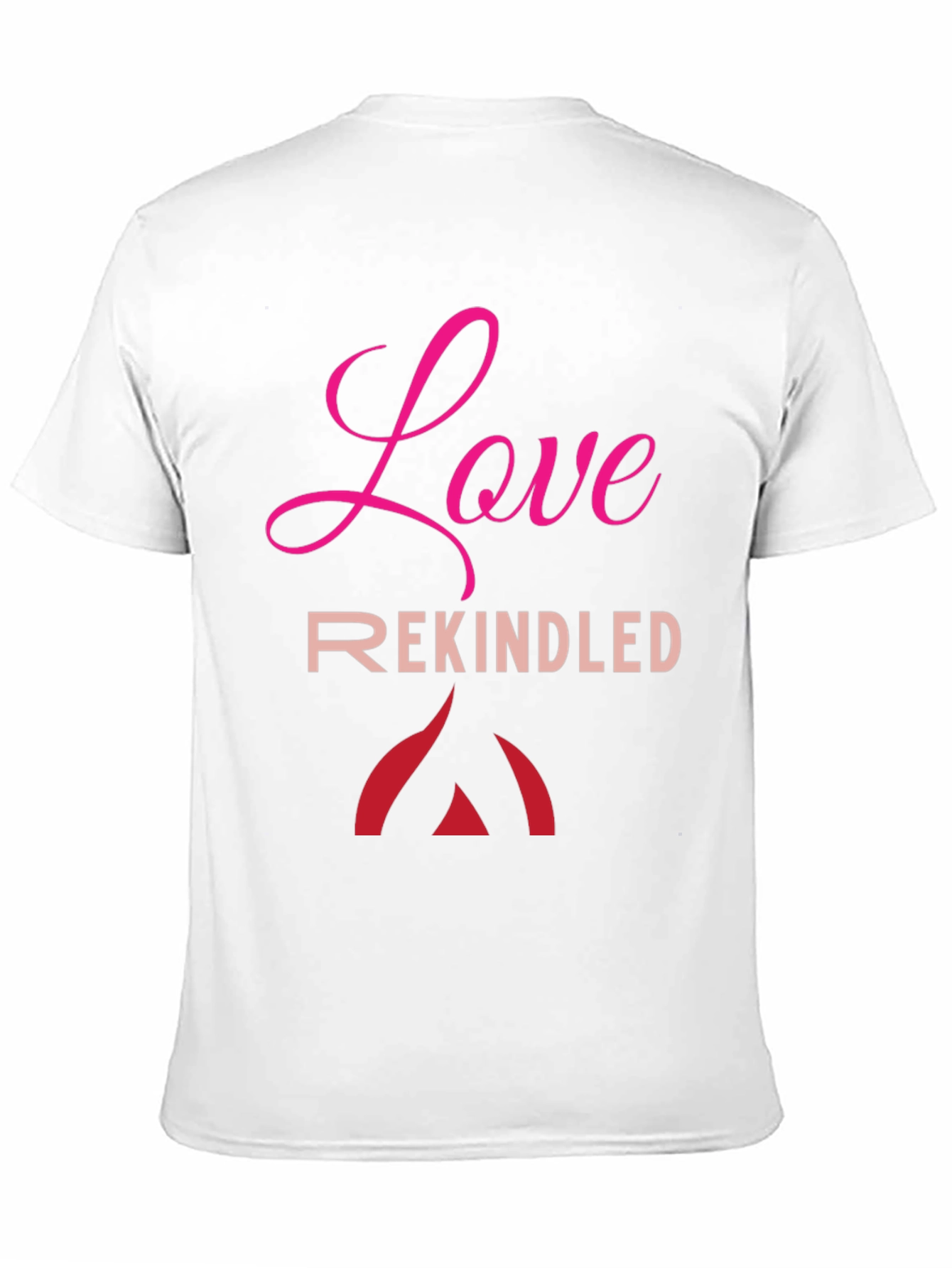 Love Rekindled Graphic Tee - Black Cotton T-Shirt