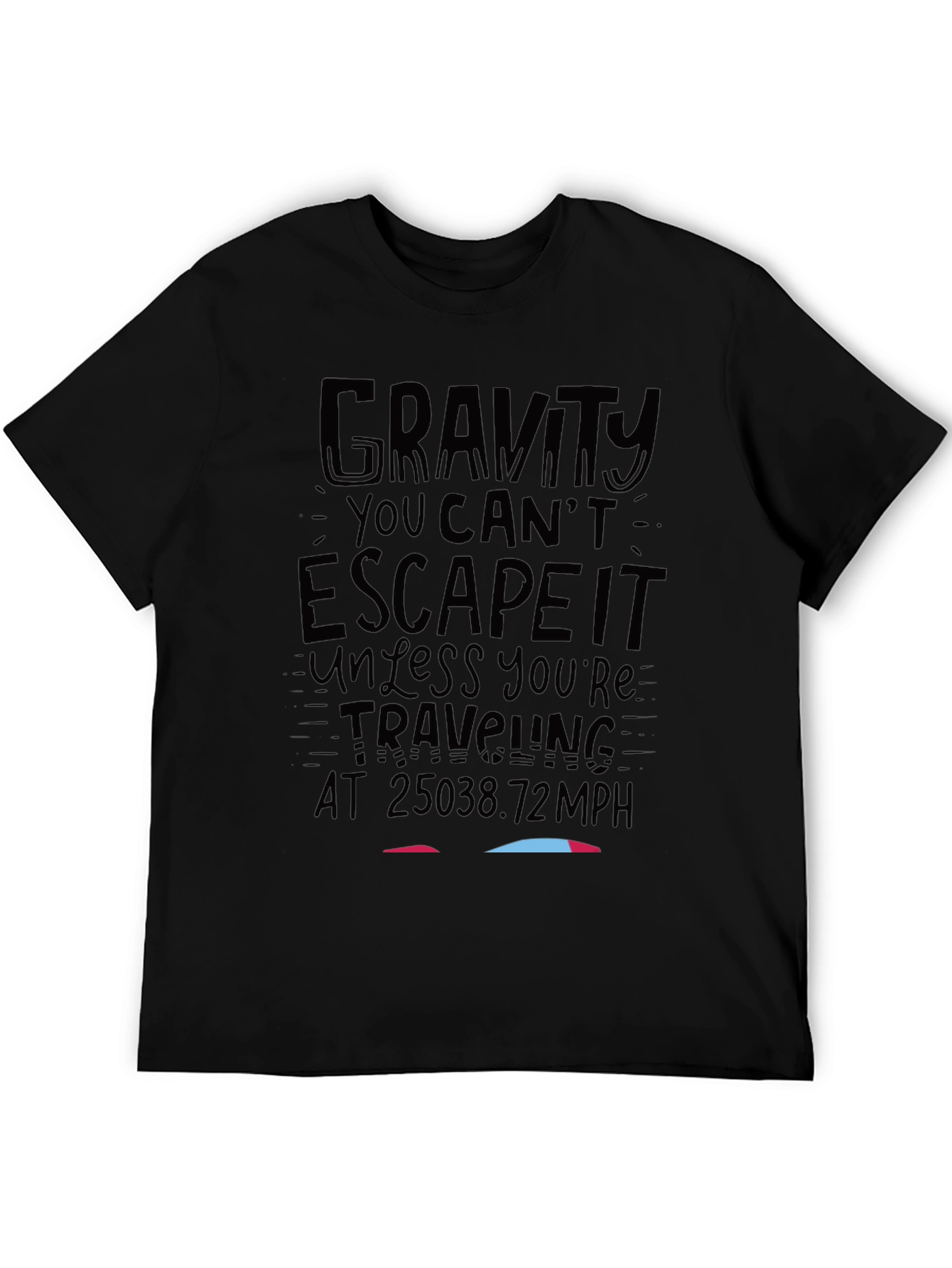 Gravity Escape Velocity Graphic T-Shirt