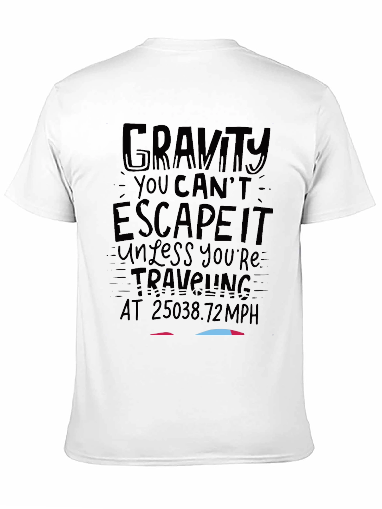 Gravity Escape Velocity Graphic T-Shirt
