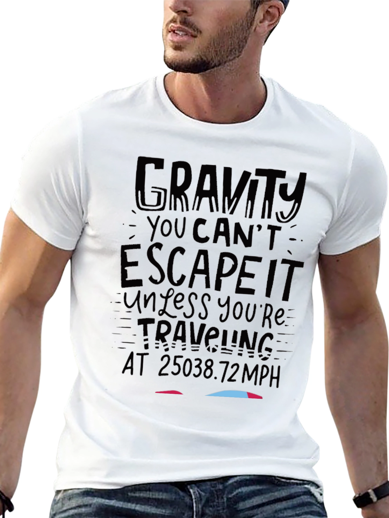 Gravity Escape Velocity Graphic T-Shirt