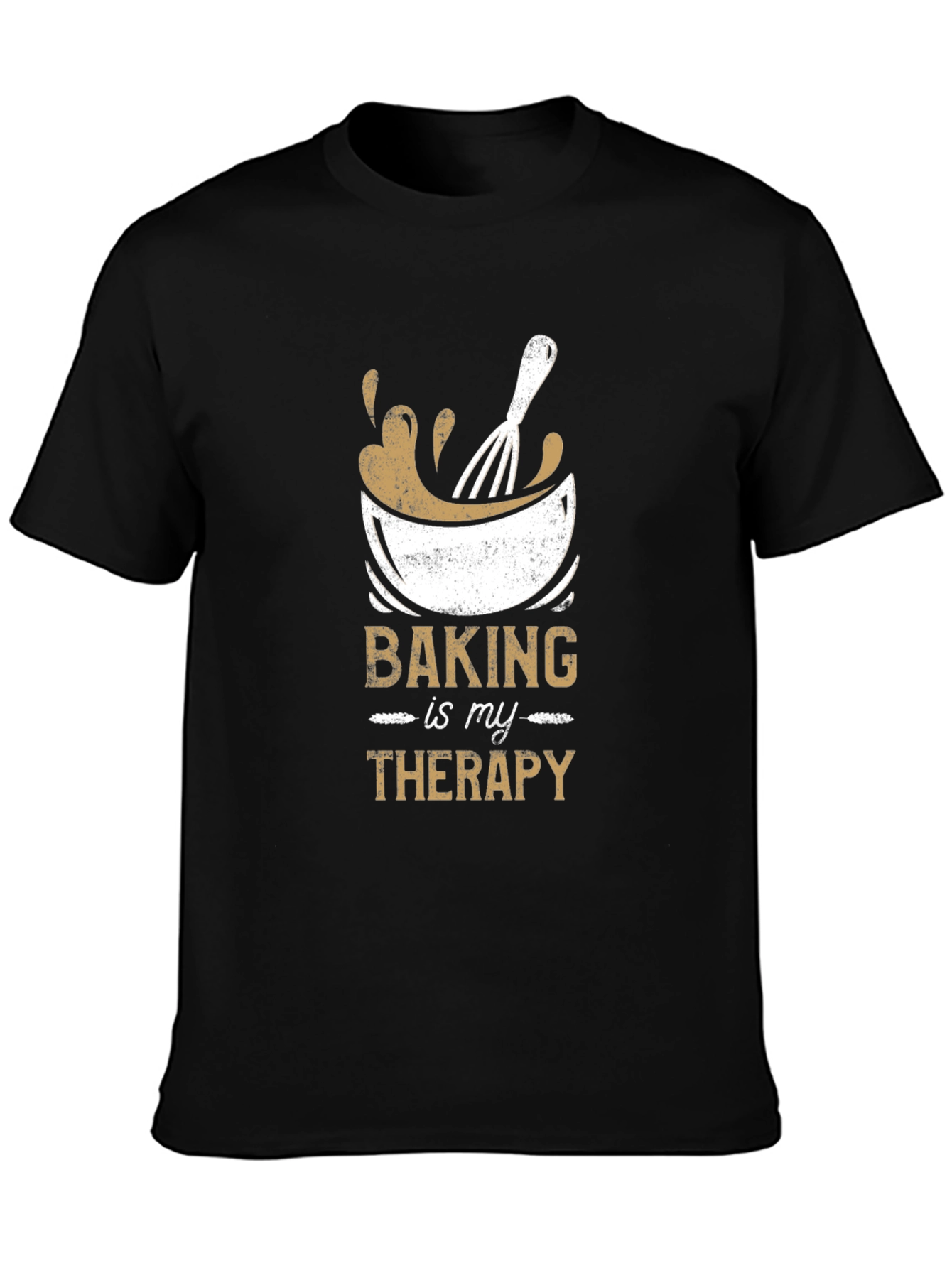 Baking Is My Therapy T-Shirt Baker Gift