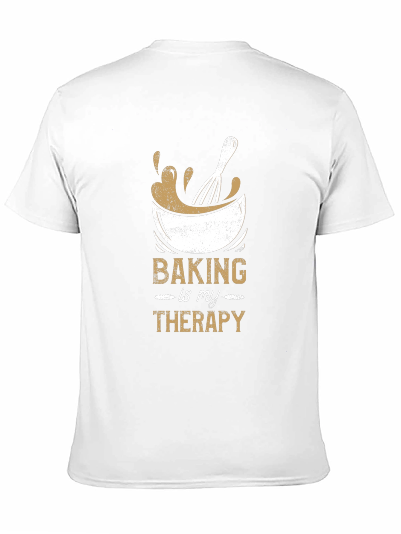 Baking Is My Therapy T-Shirt Baker Gift