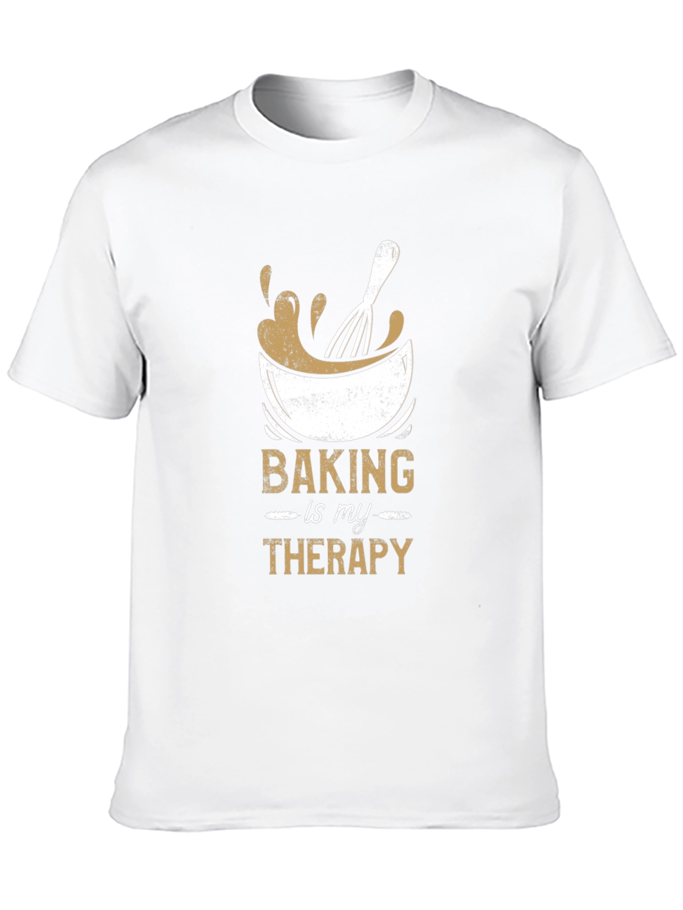 Baking Is My Therapy T-Shirt Baker Gift