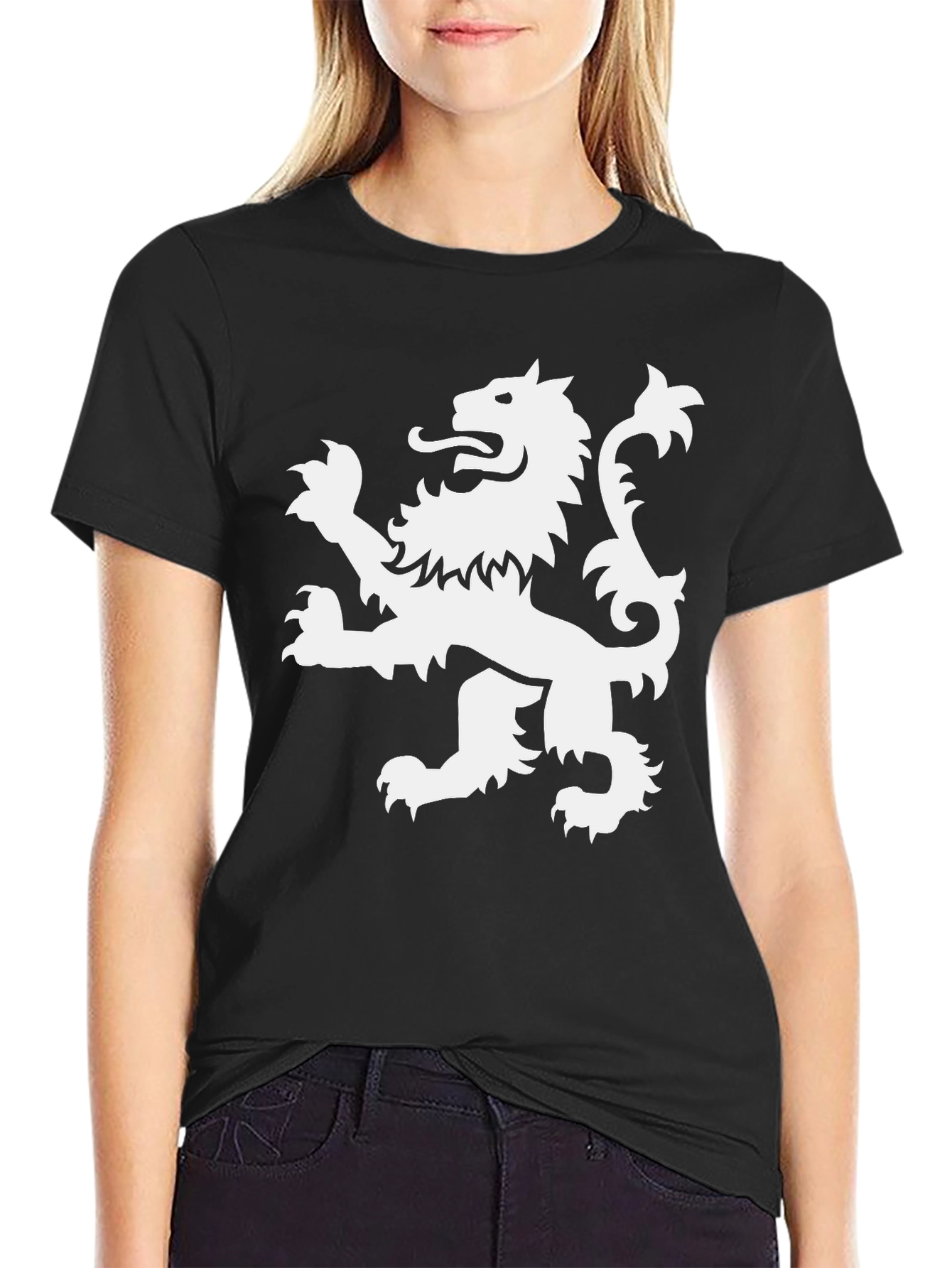 Lion Rampant Graphic Tee - Black