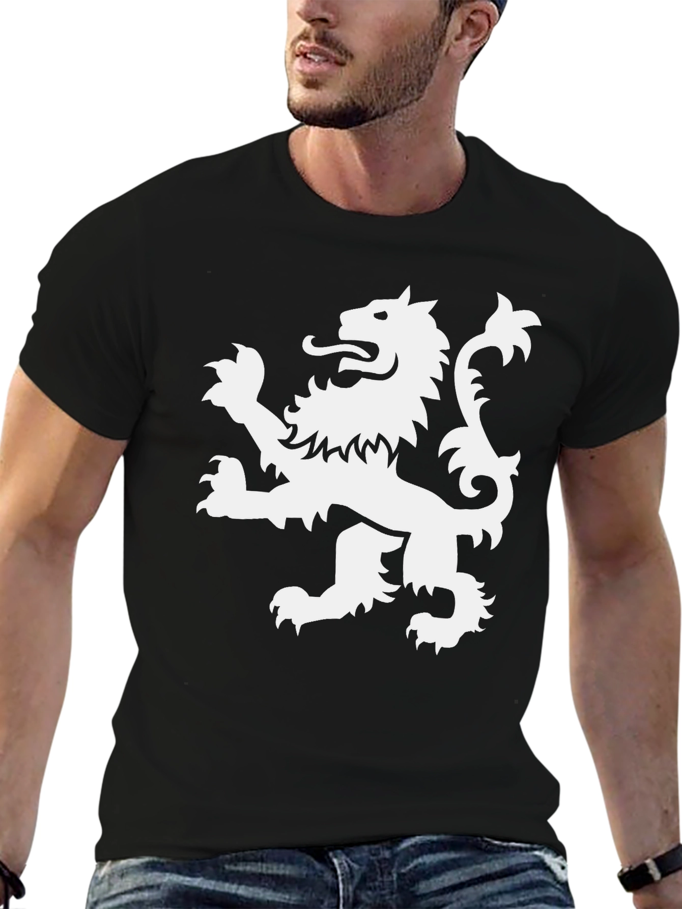 Lion Rampant Graphic Tee - Black