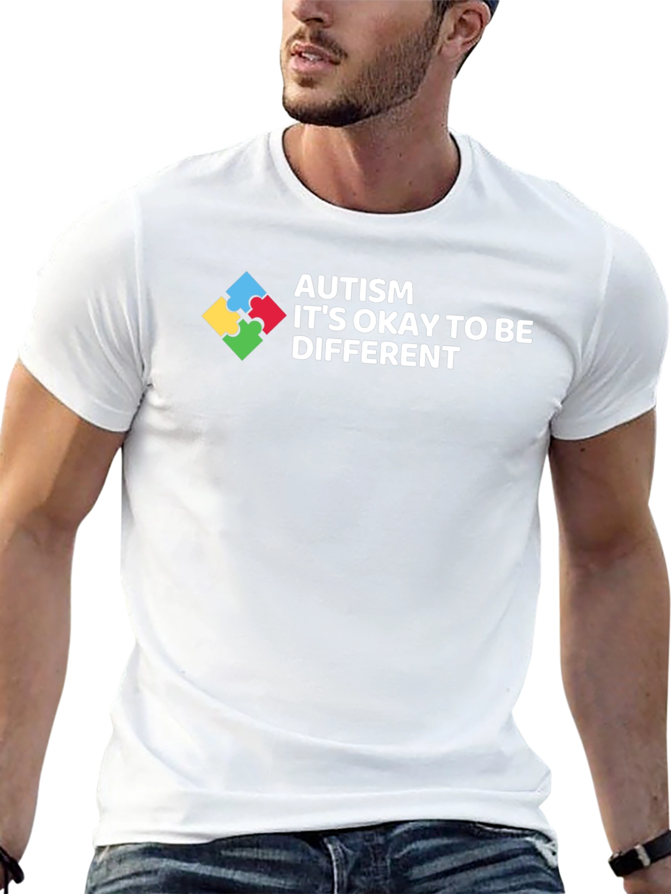 Autism Awareness Graphic Tee - Be Different
