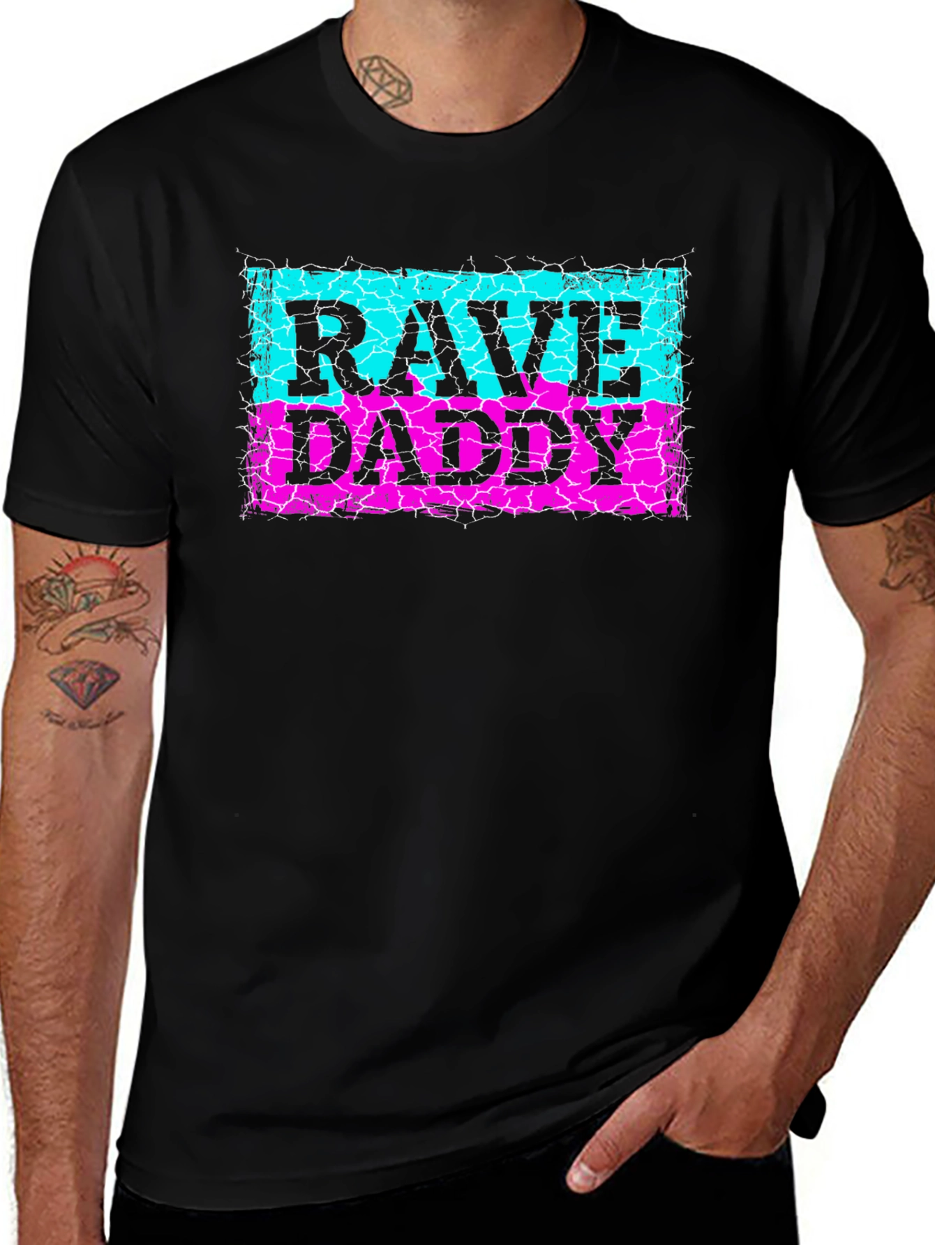 Rave Daddy Black T-Shirt