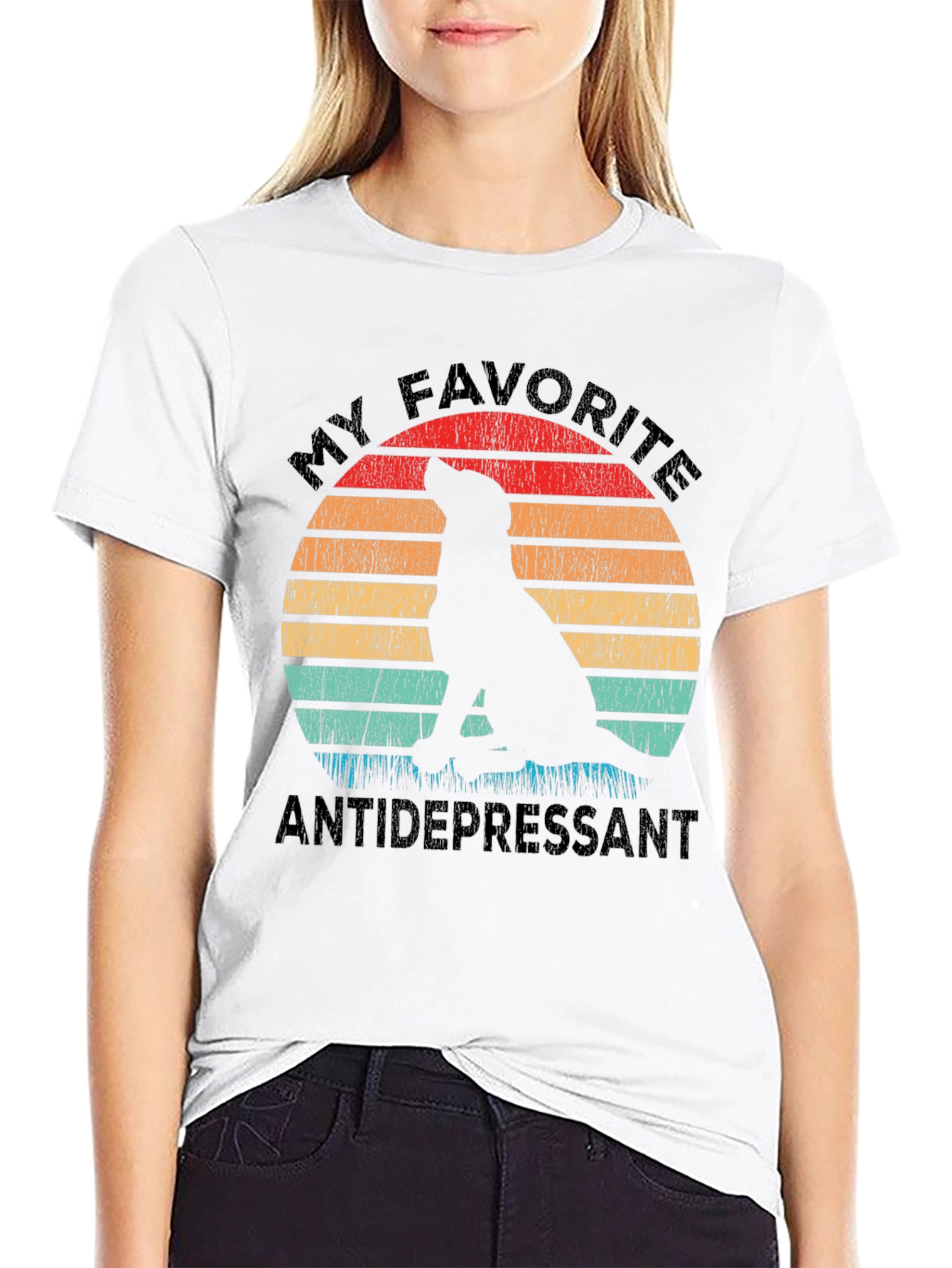 My Favorite Antidepressant Dog T-Shirt