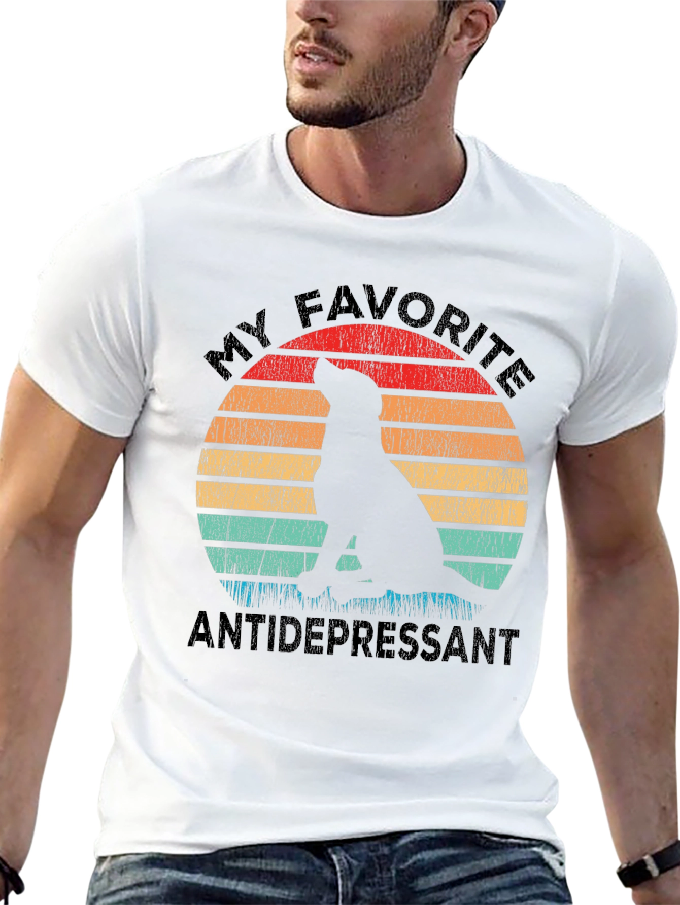 My Favorite Antidepressant Dog T-Shirt