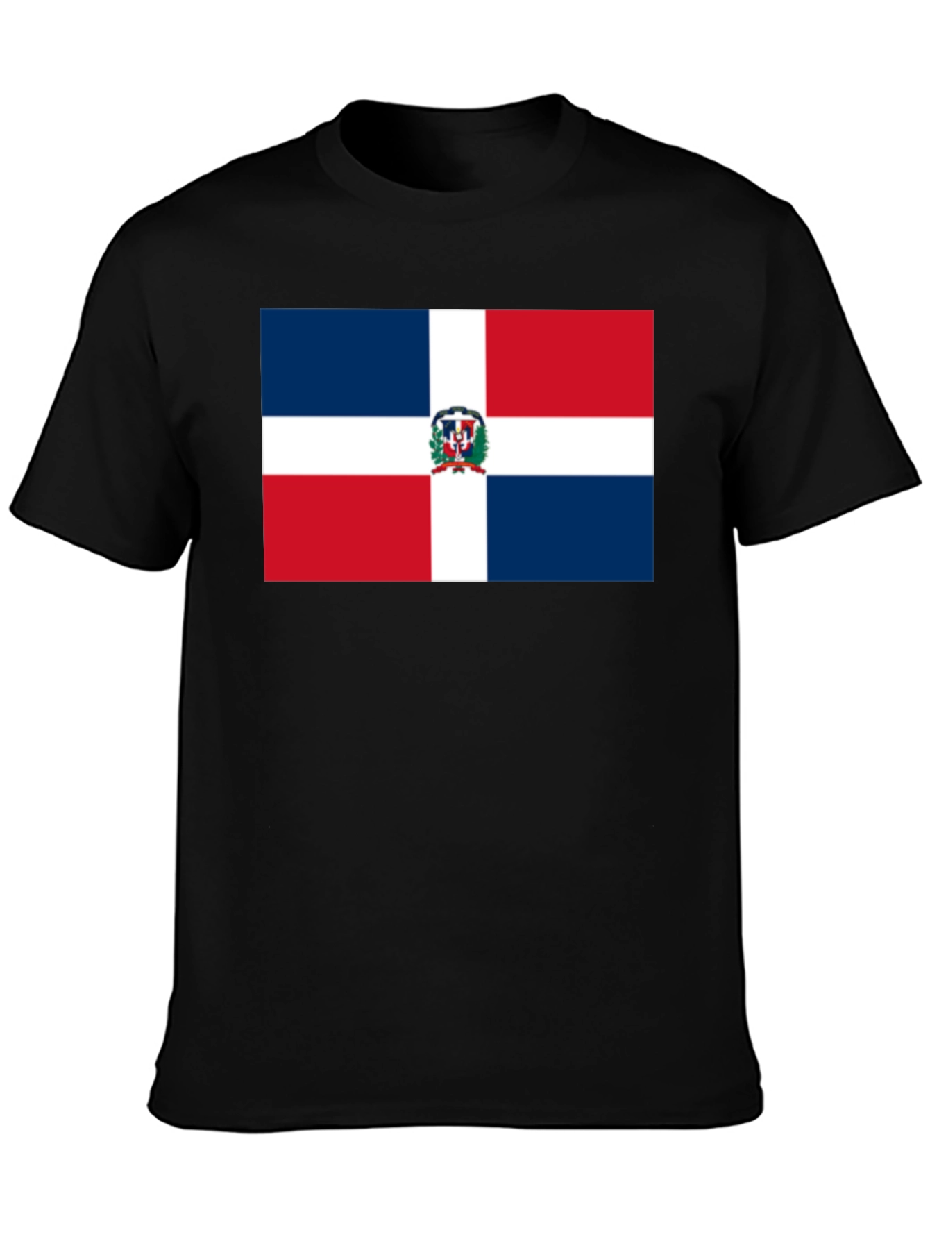 Dominican Republic Flag Graphic Tee