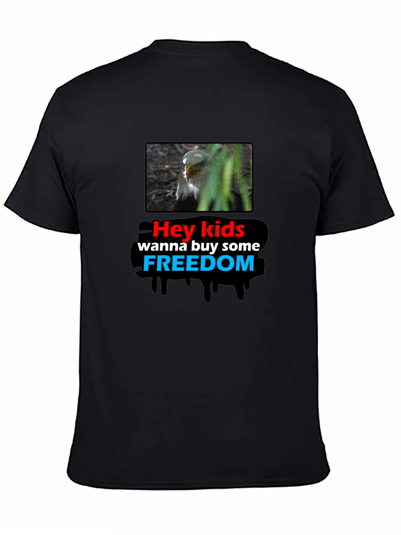 Hey Kids Freedom Graphic T-Shirt