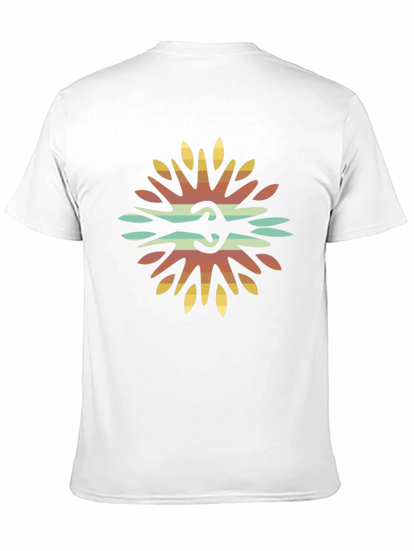 Retro Floral Graphic Print T-Shirt