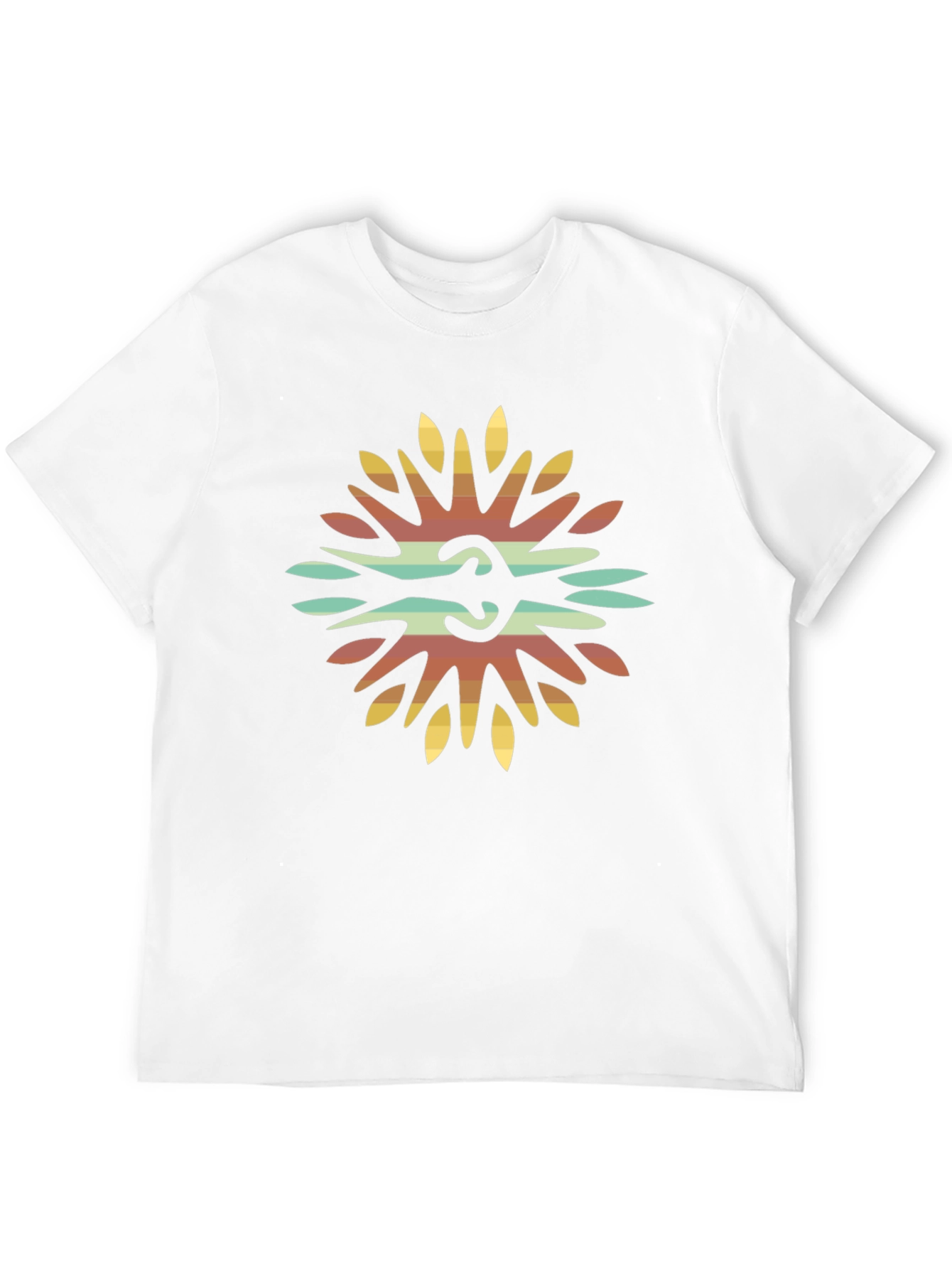 Retro Floral Graphic Print T-Shirt
