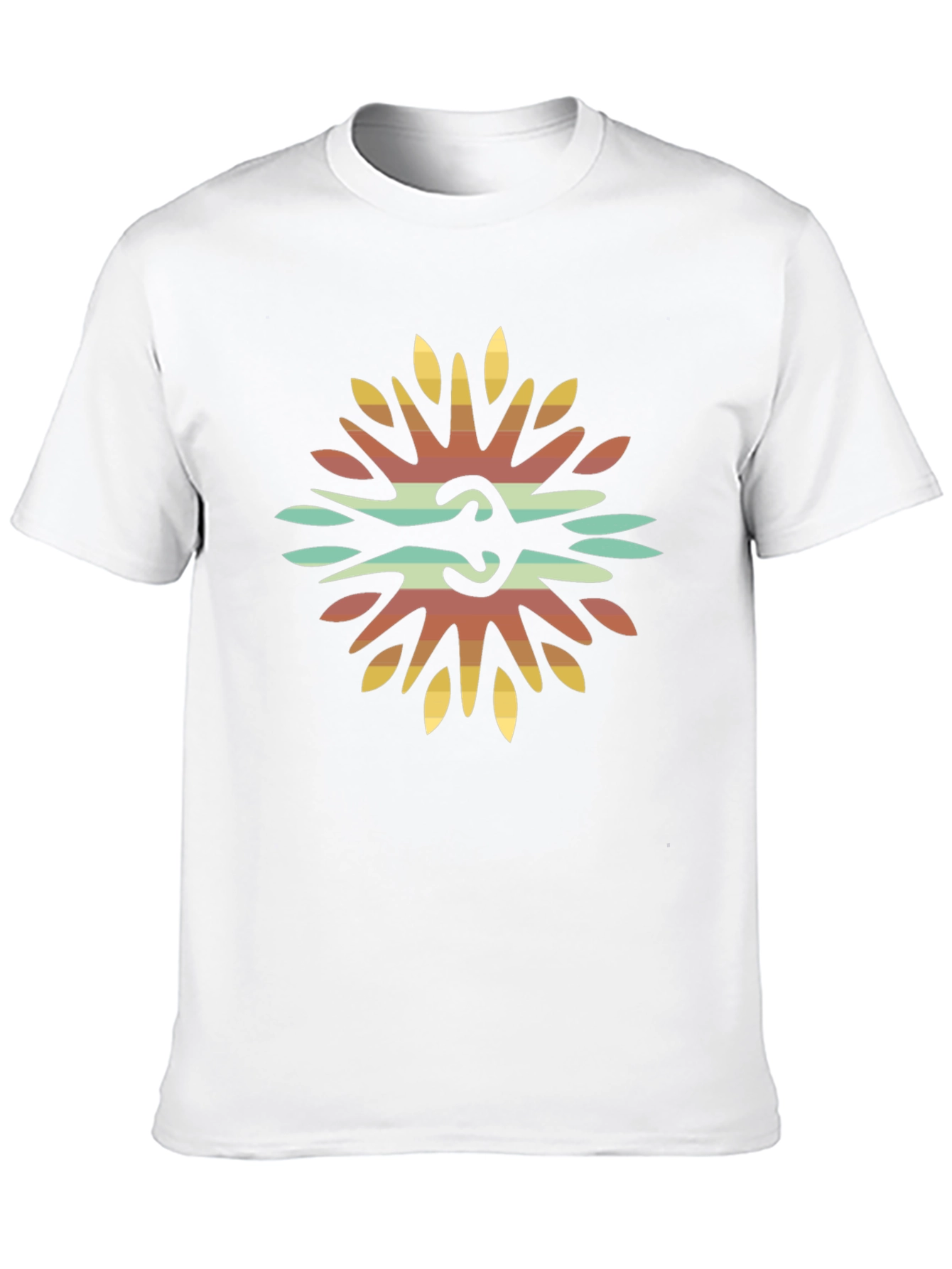 Retro Floral Graphic Print T-Shirt