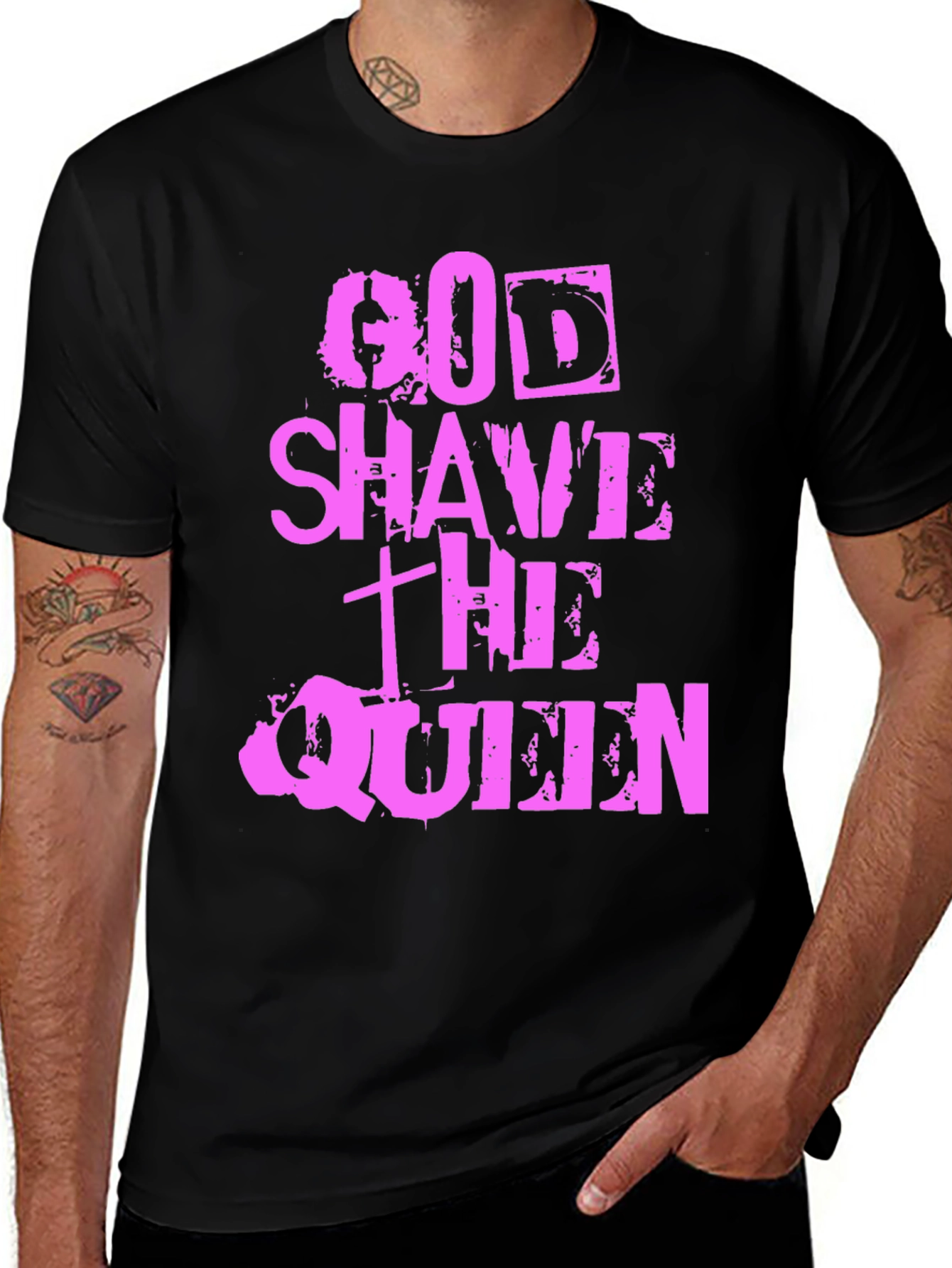 God Shave the Queen Graphic Tee